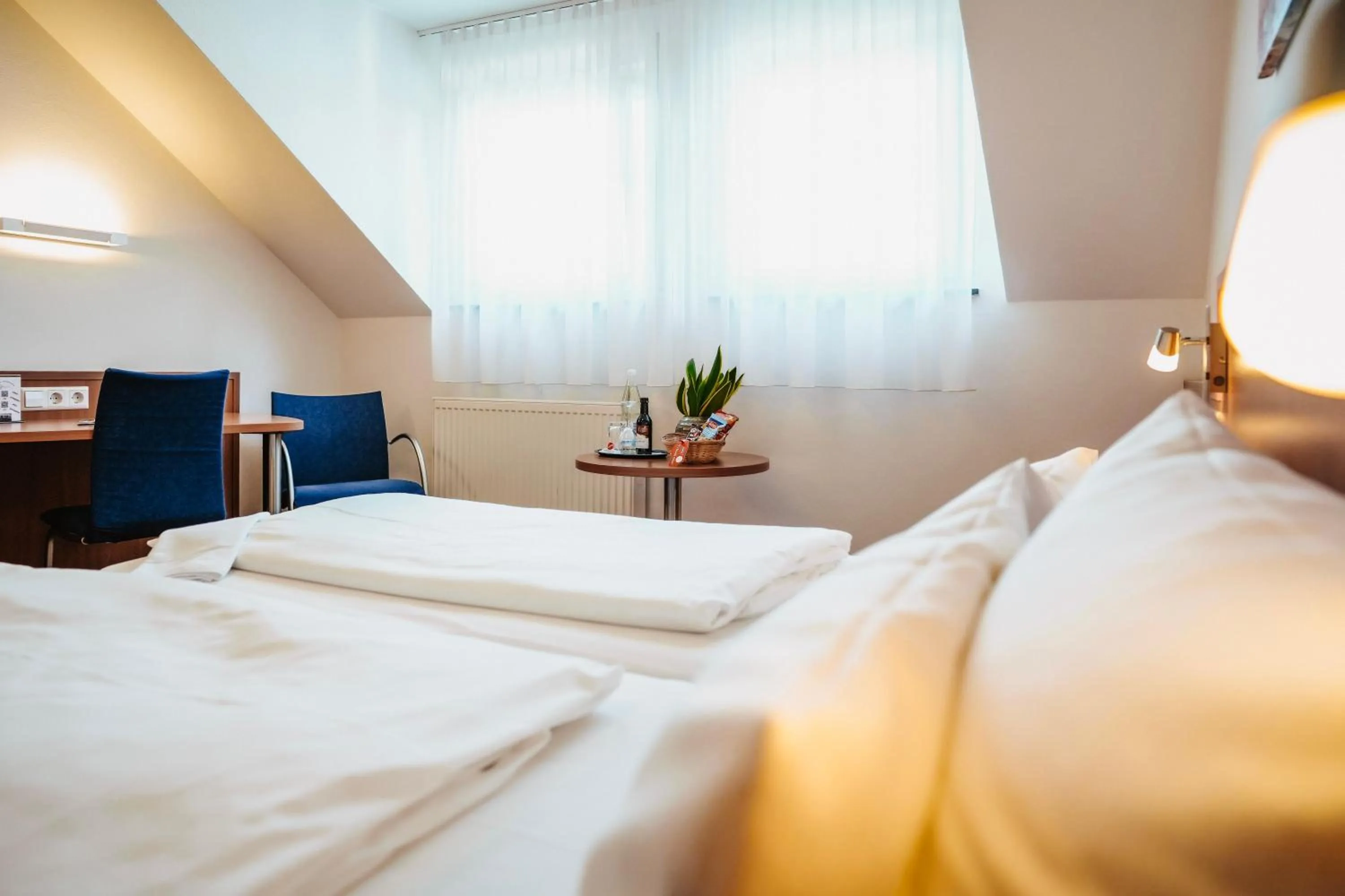 Photo of the whole room, Bed in Hotel & Restaurant Goldener Pflug