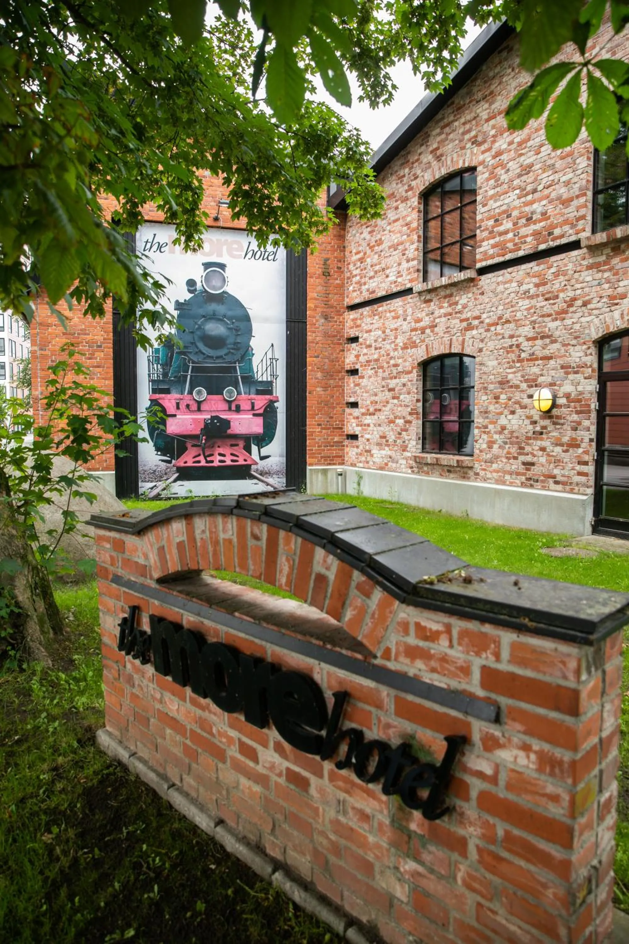 Facade/entrance in The More Hotel Lund
