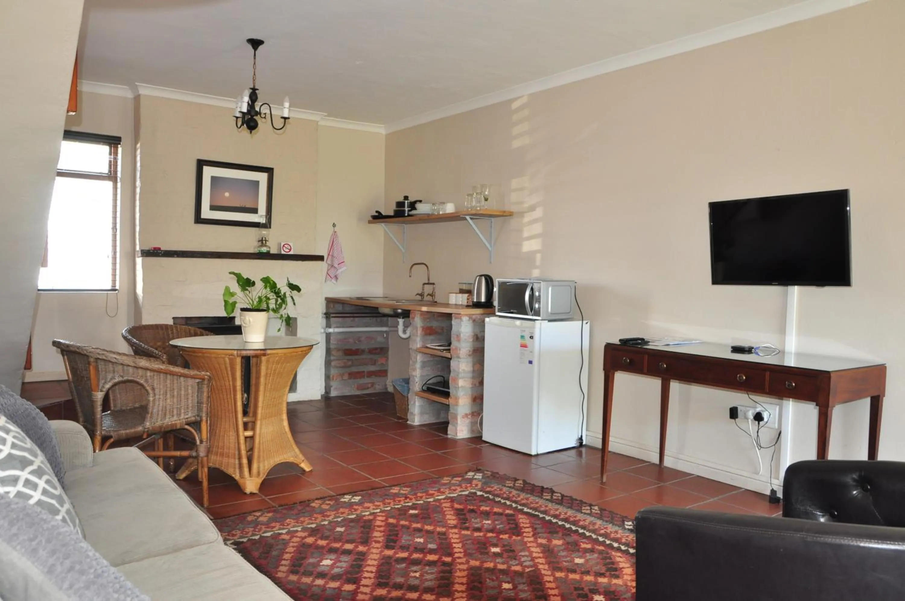 Kitchen or kitchenette in Saxon Lodge