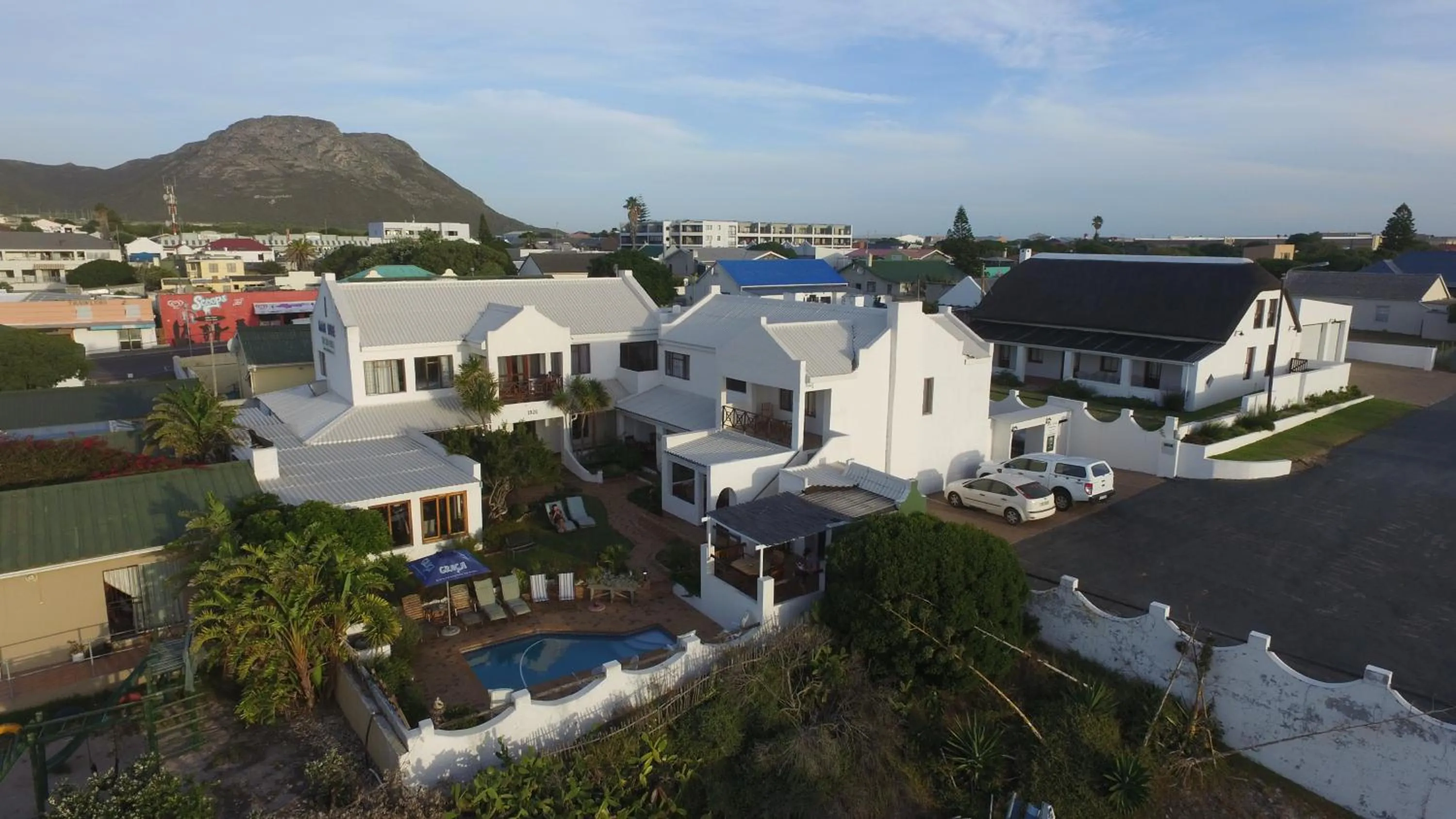 Patio in Saxon Lodge