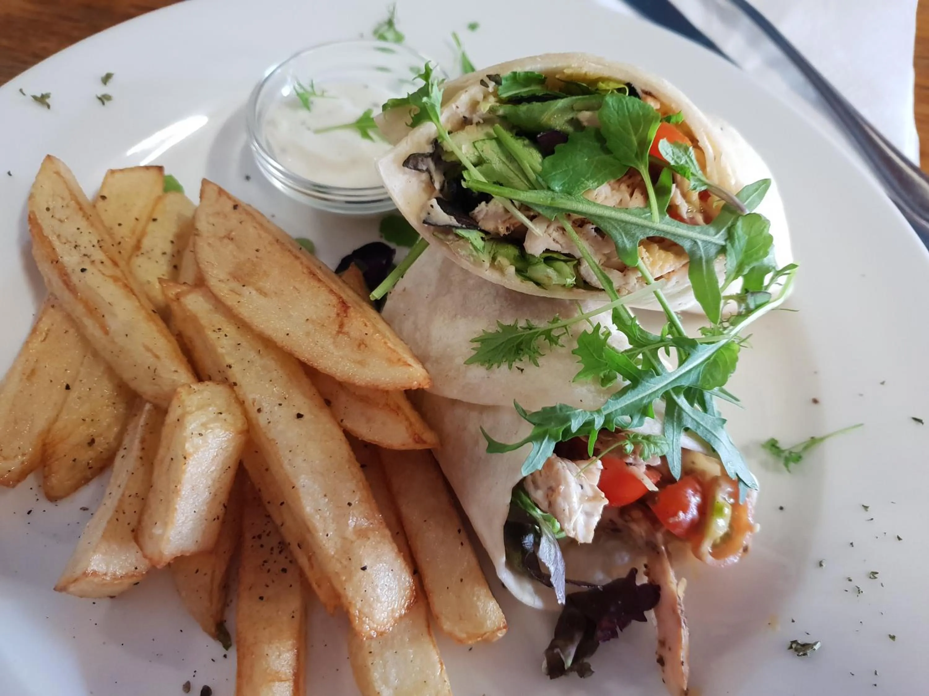 Food and drinks in Saxon Lodge