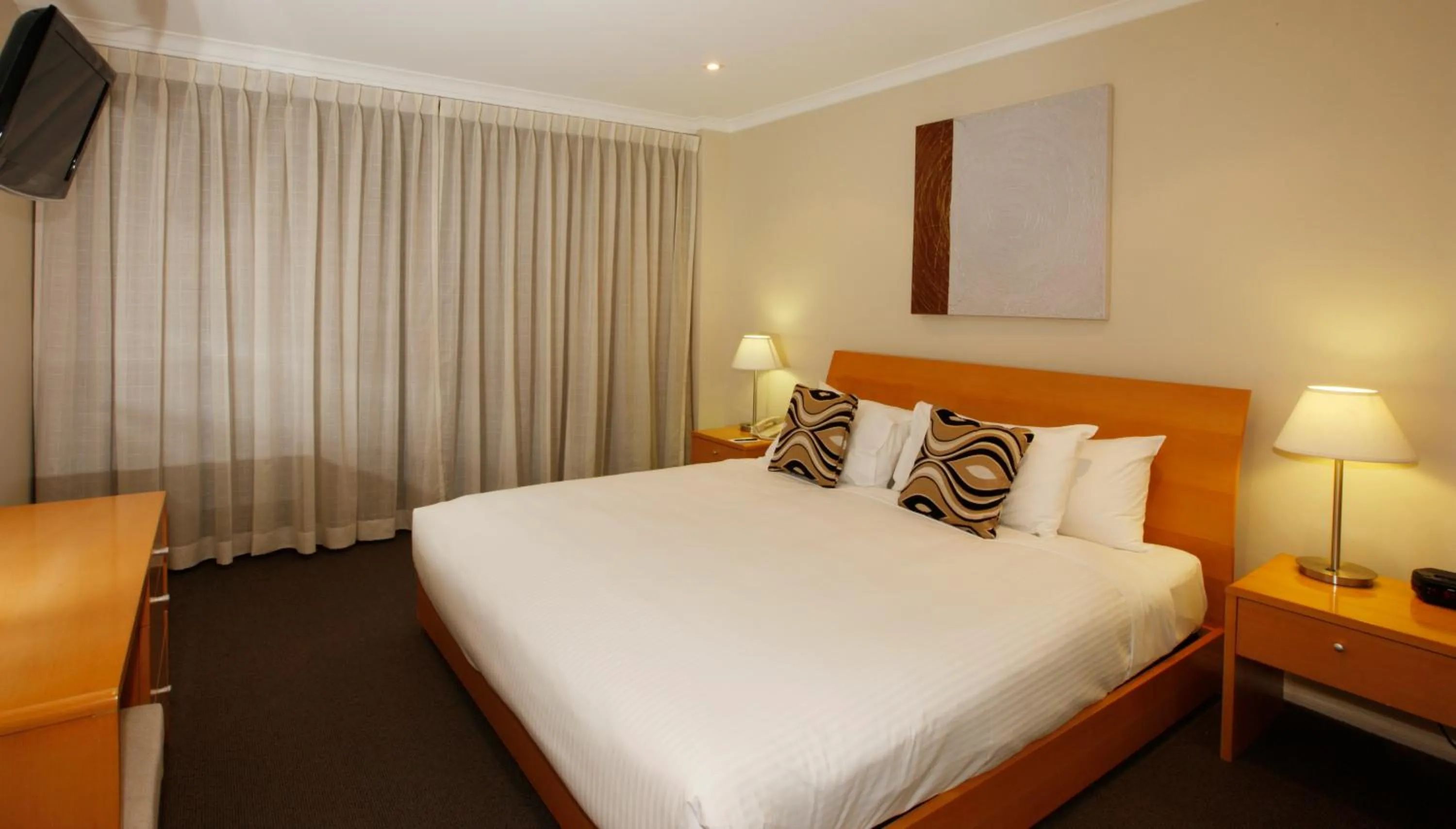 Bed in The York by Swiss-Belhotel