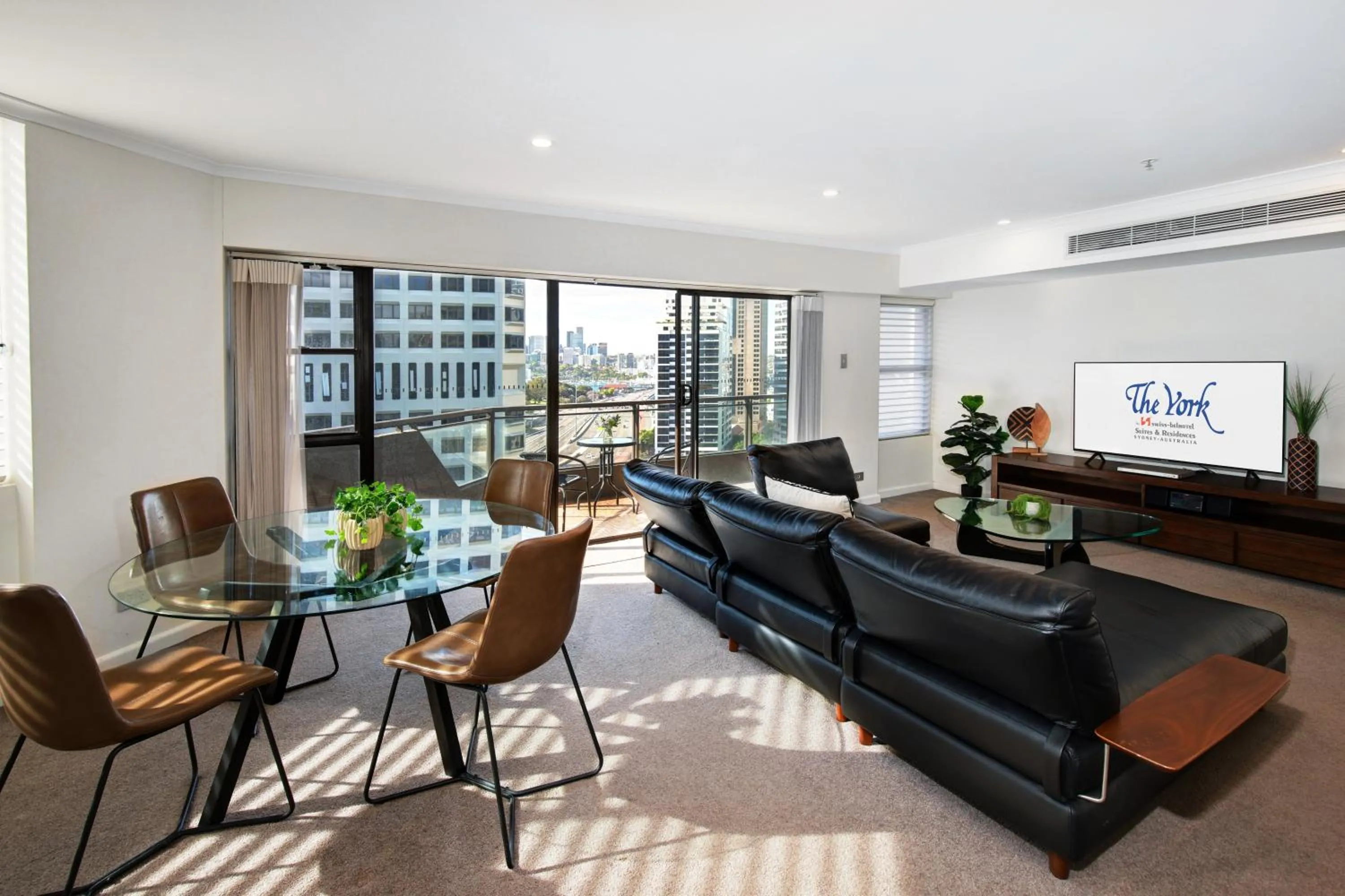 Living room in The York by Swiss-Belhotel