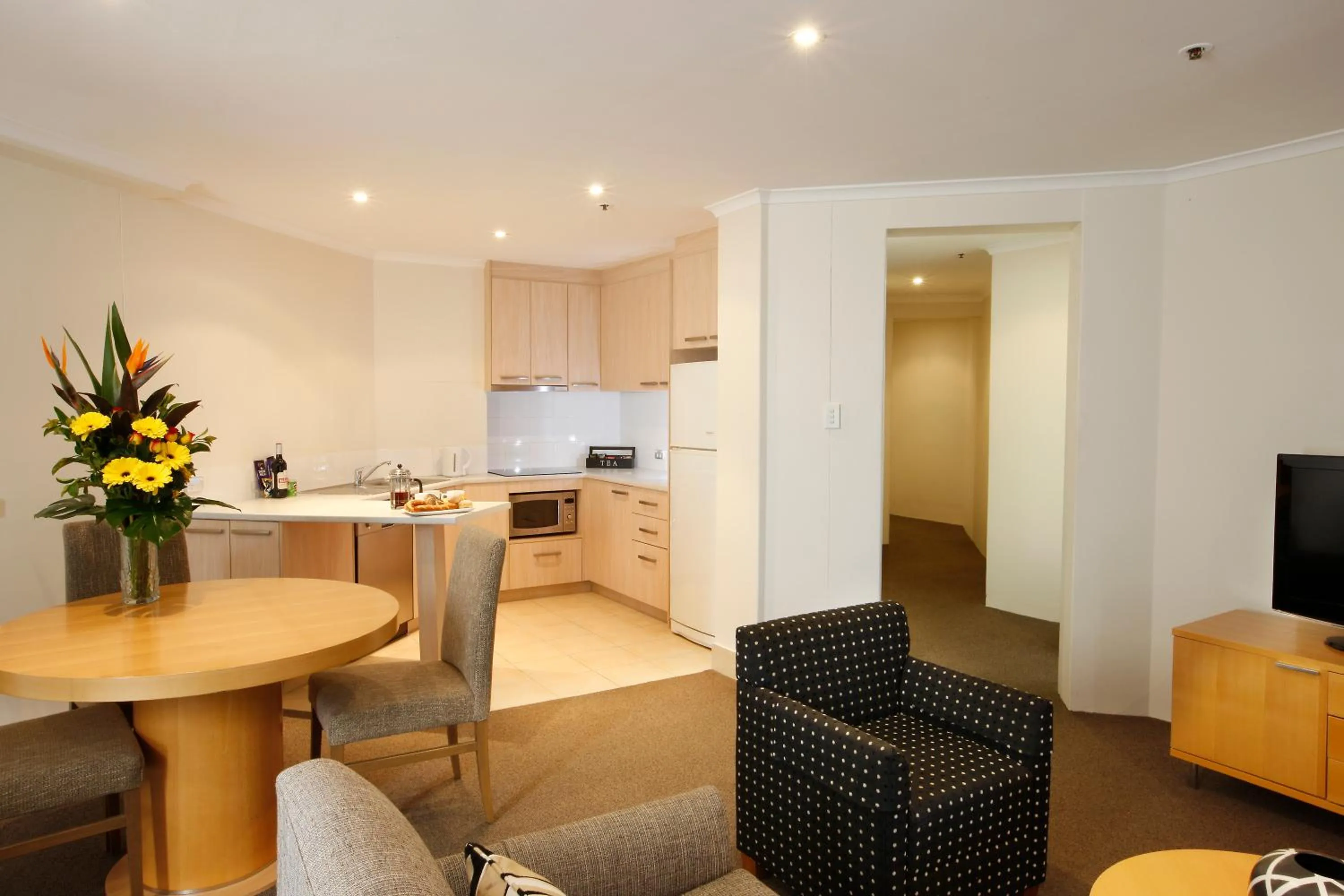 Living room in The York by Swiss-Belhotel