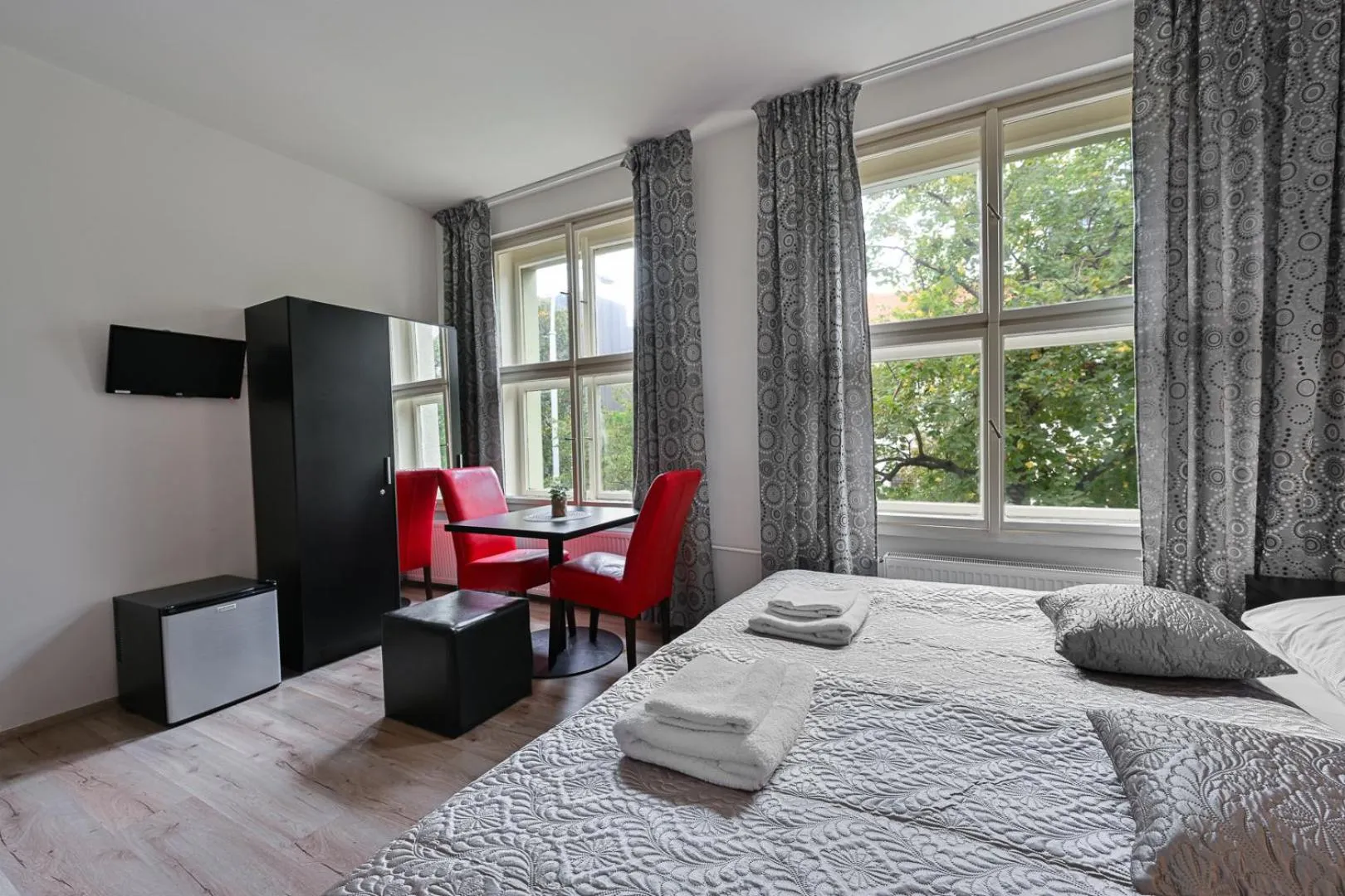 Bed in Rabie Aparthotel