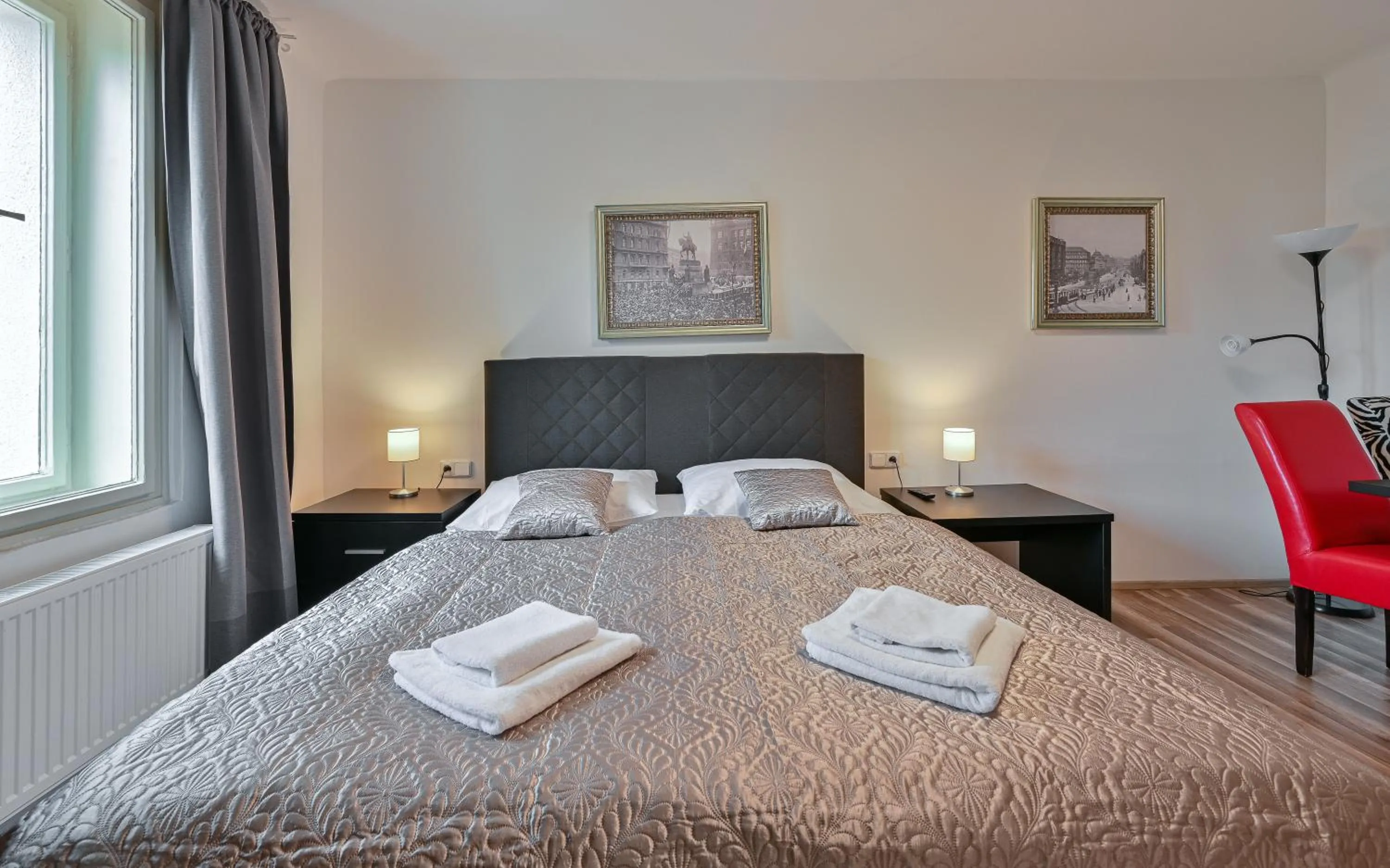 Bed in Rabie Aparthotel