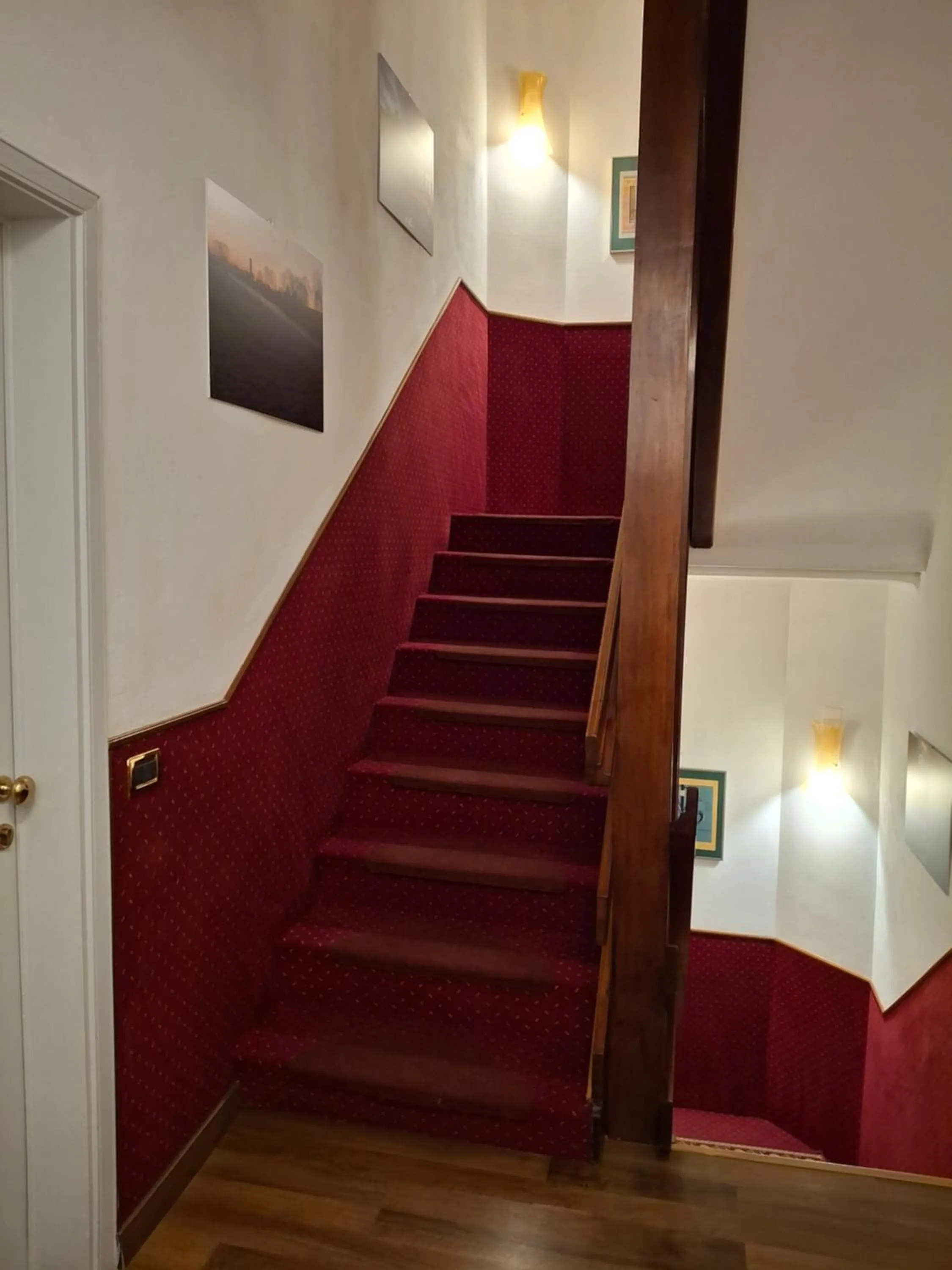 Lobby or reception in Albergo Moderno