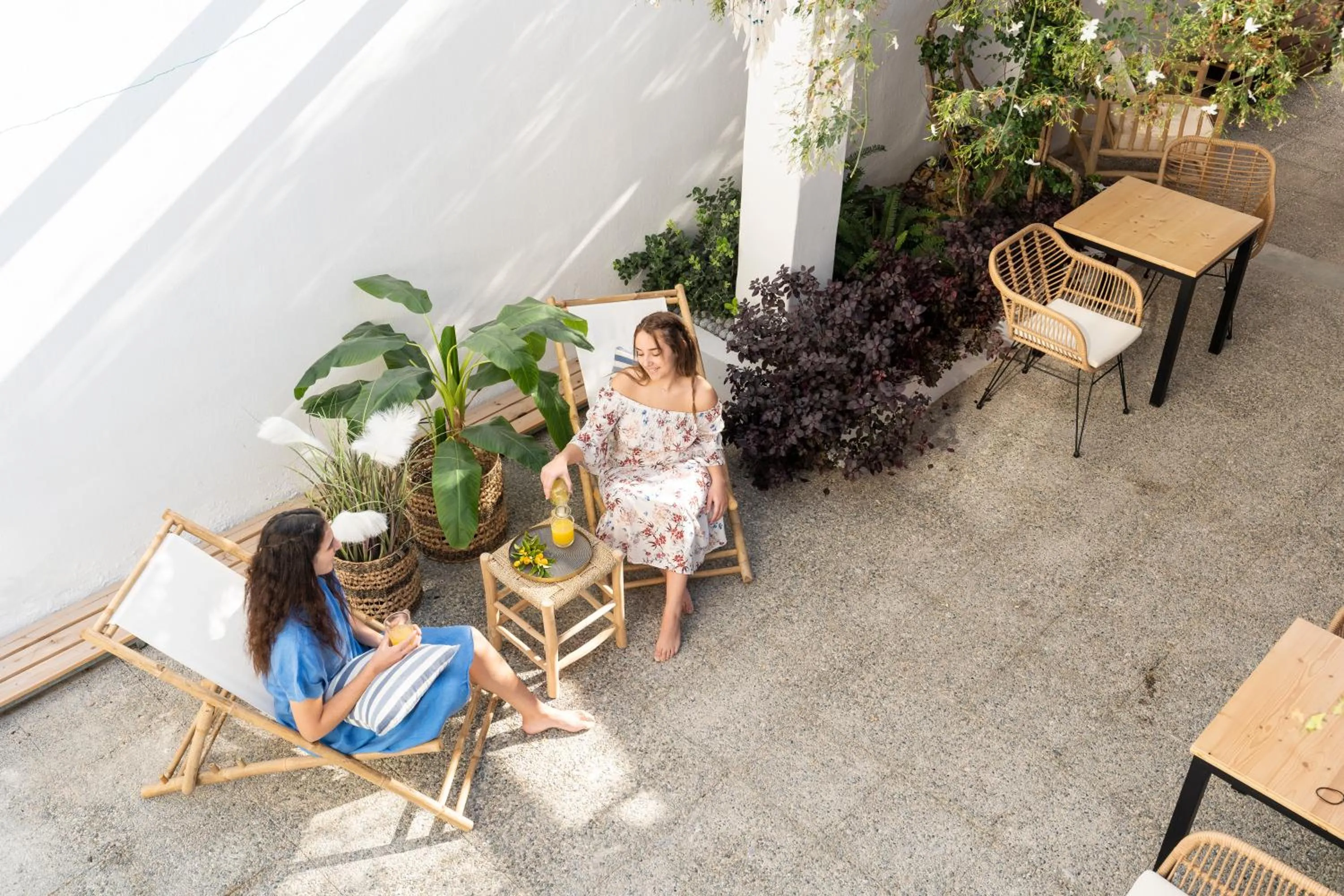Patio in Blue Jasmine Suites
