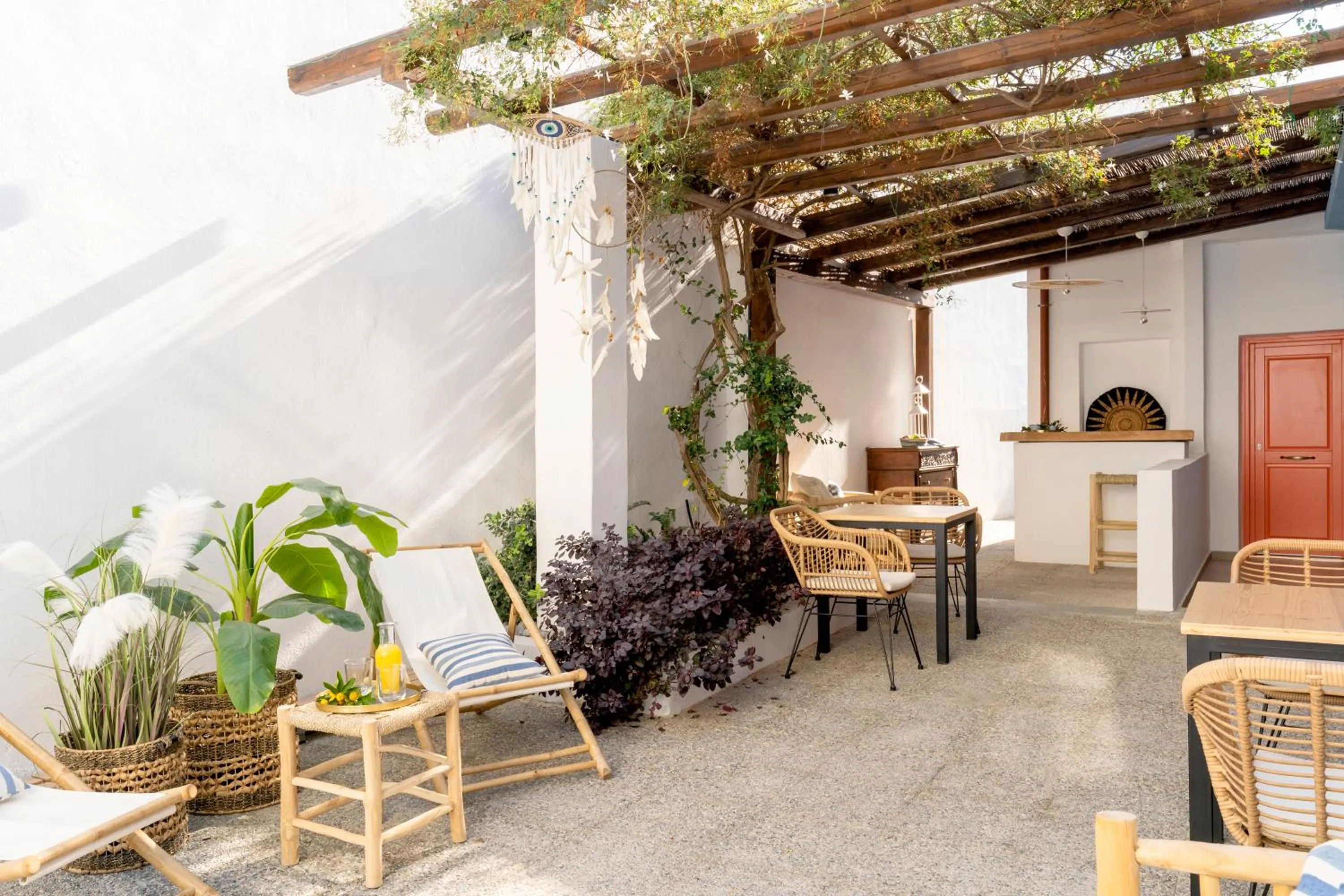 Patio in Blue Jasmine Suites
