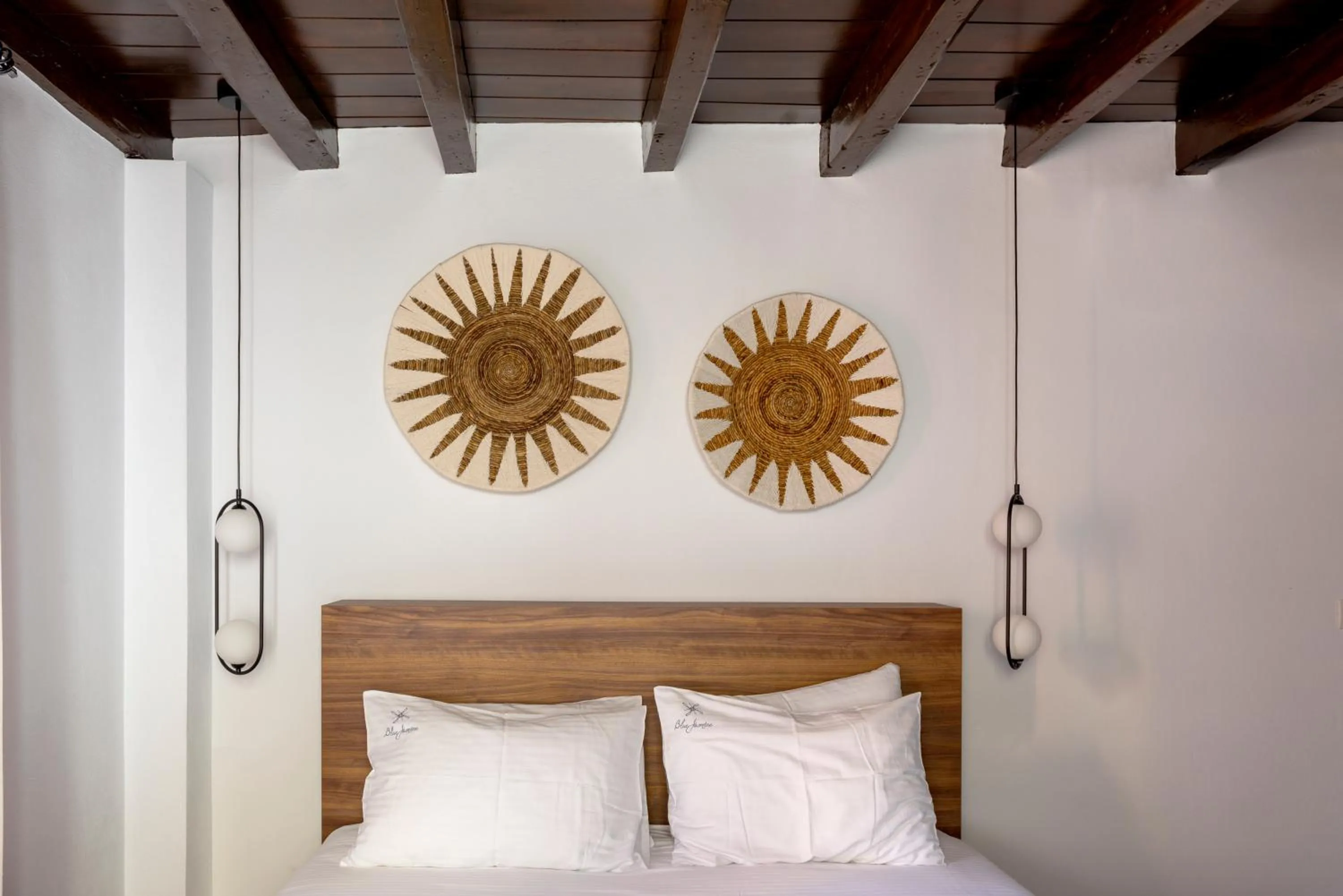 Bedroom, Bed in Blue Jasmine Suites