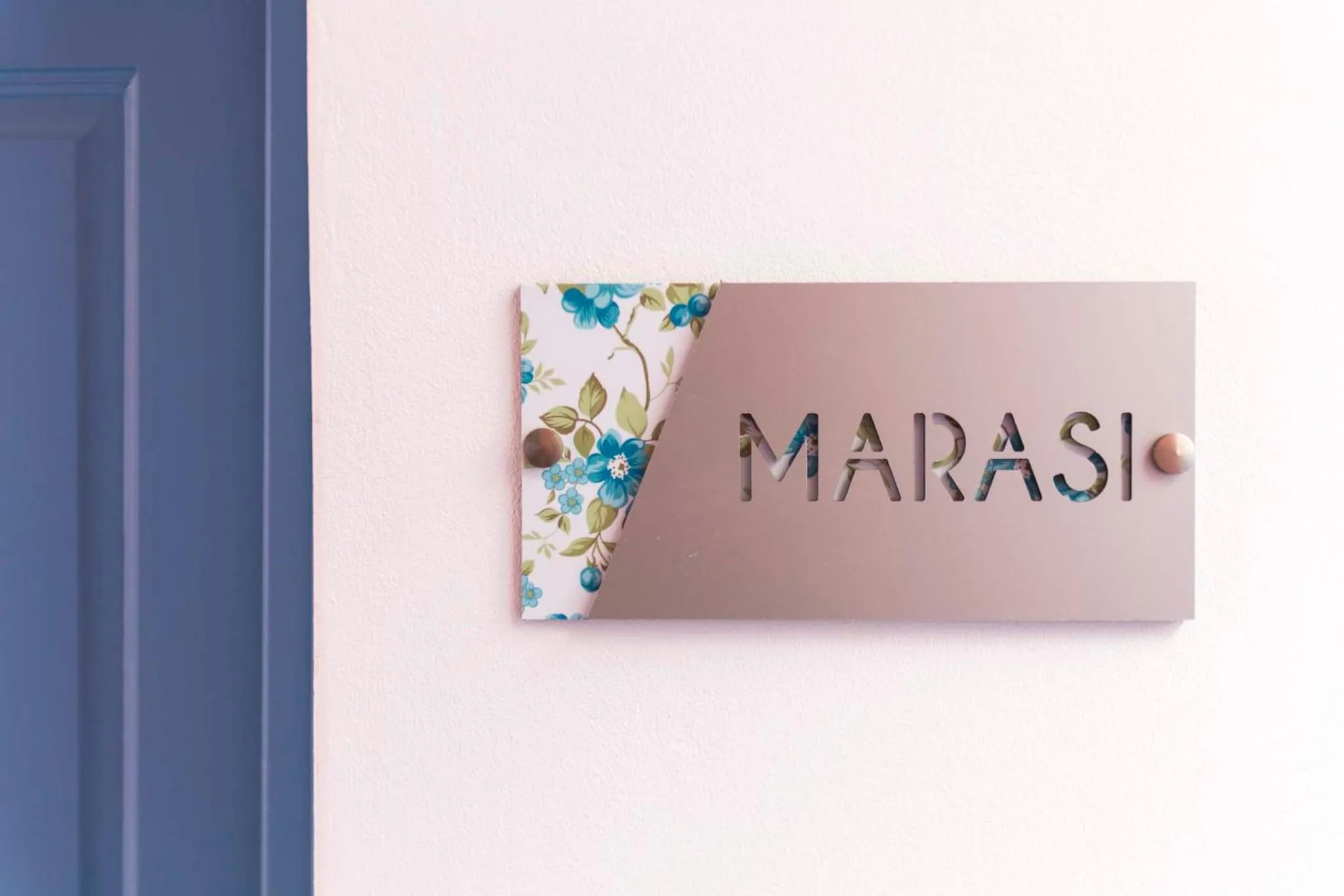 Decorative detail in Blue Jasmine Suites