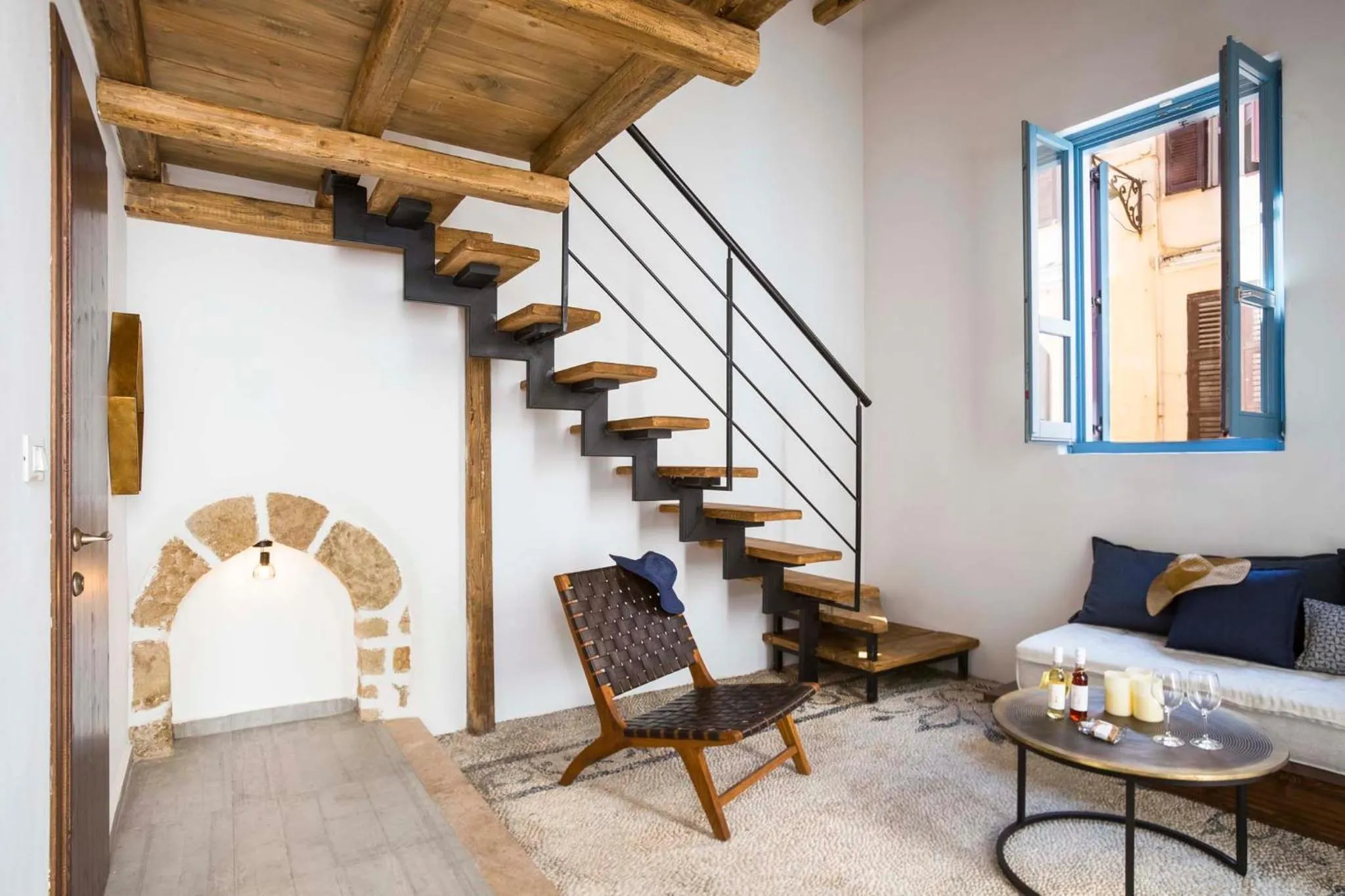 Living room in Blue Jasmine Suites