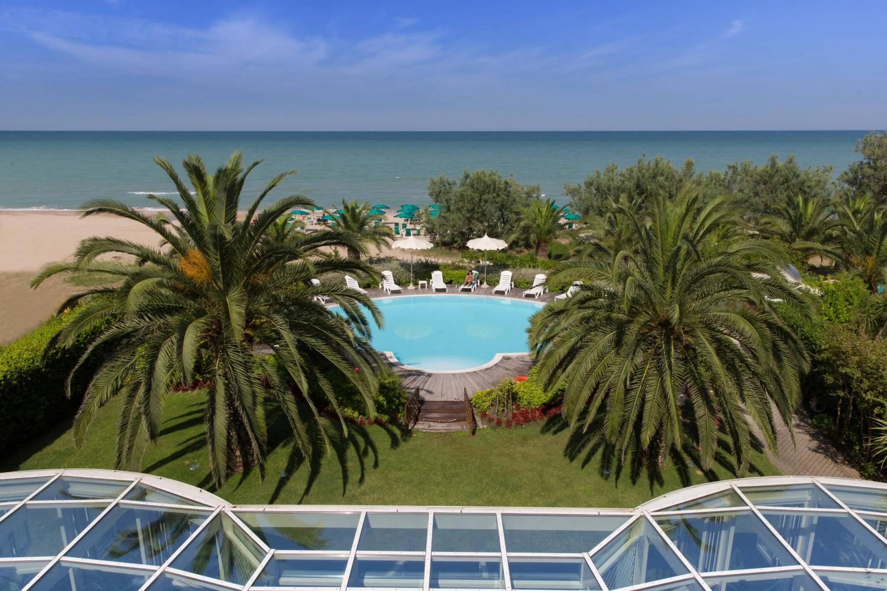Balcony/Terrace in Hotel Ambasciatori
