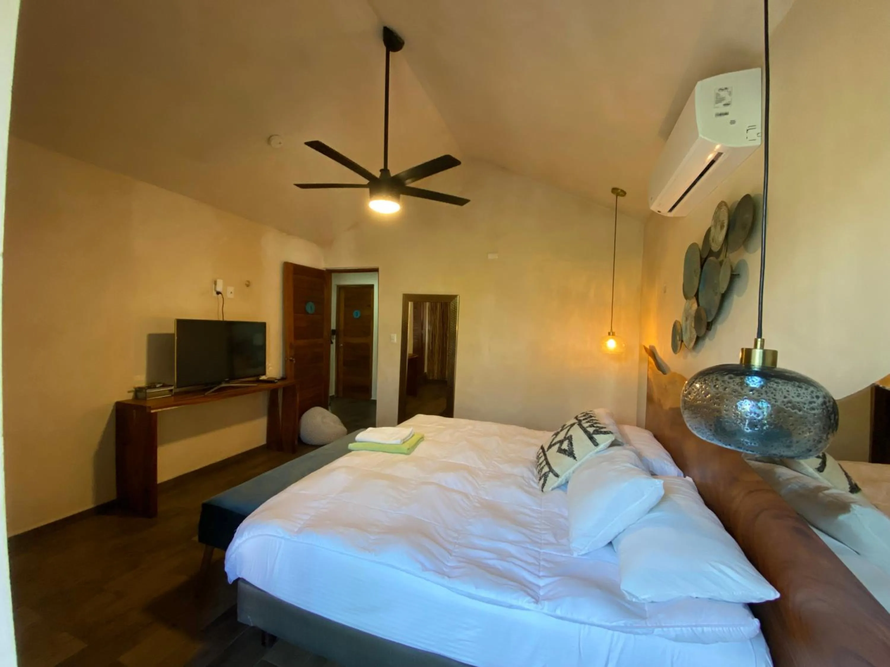 Bed in Casa Cielo Cancun