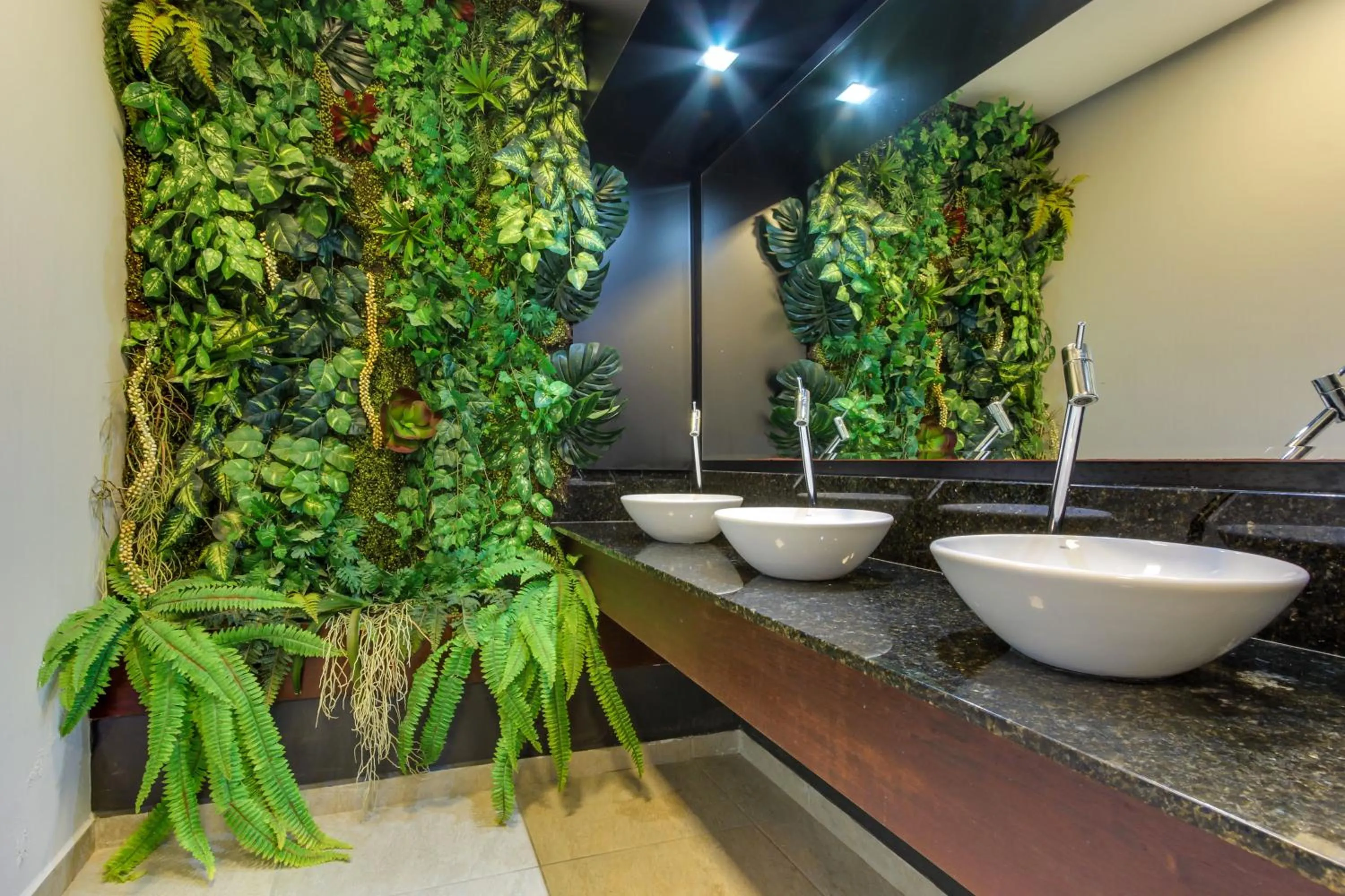 Bathroom in Pousada do Arvoredo