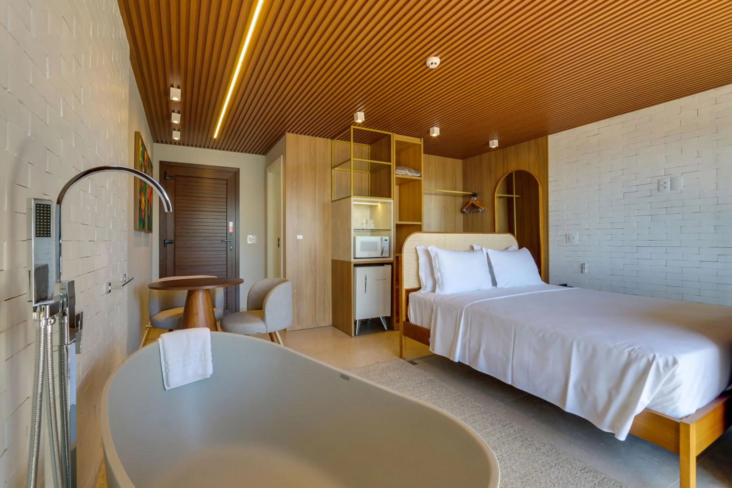 Photo of the whole room, Bed in Pousada do Arvoredo