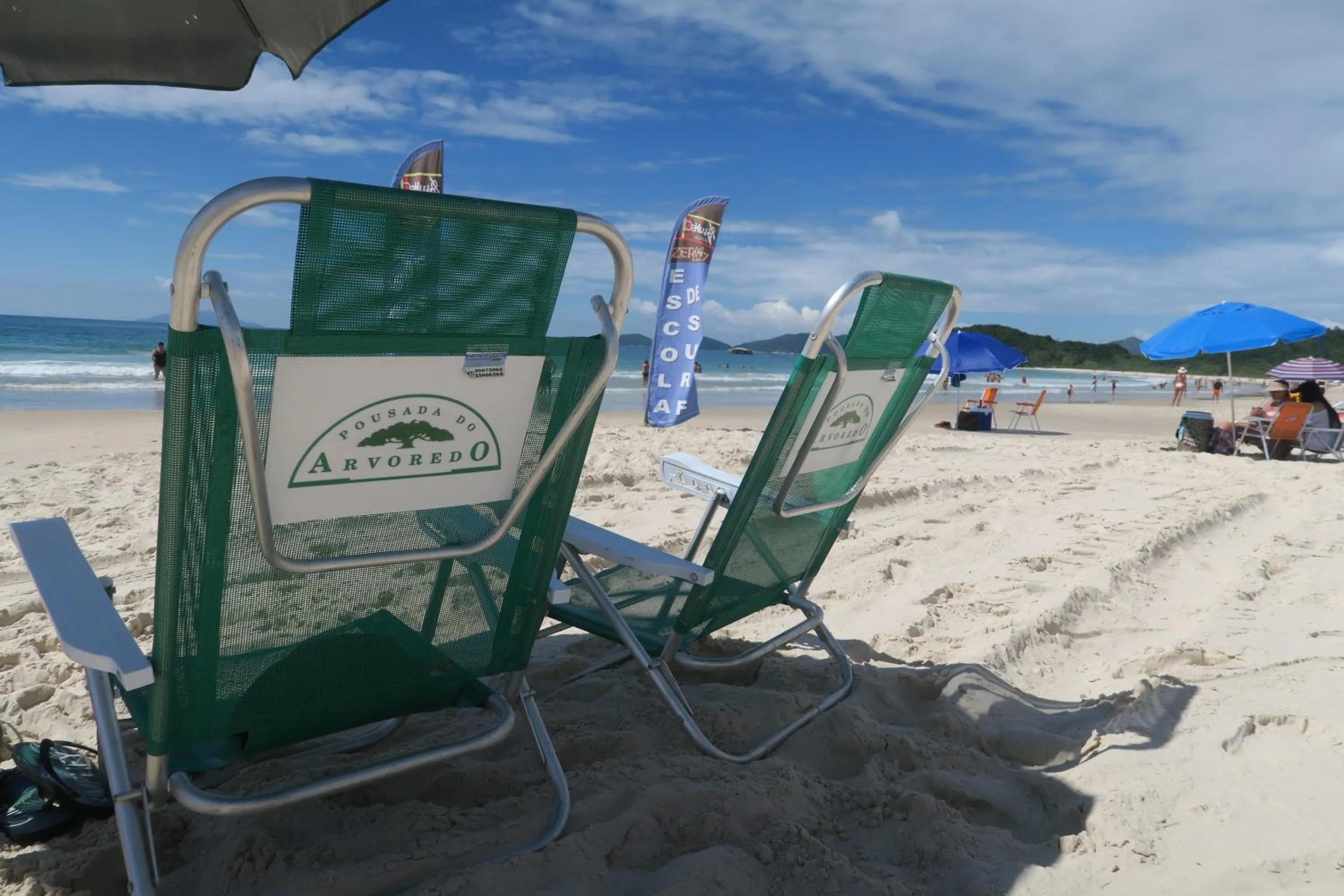 sunbed in Pousada do Arvoredo