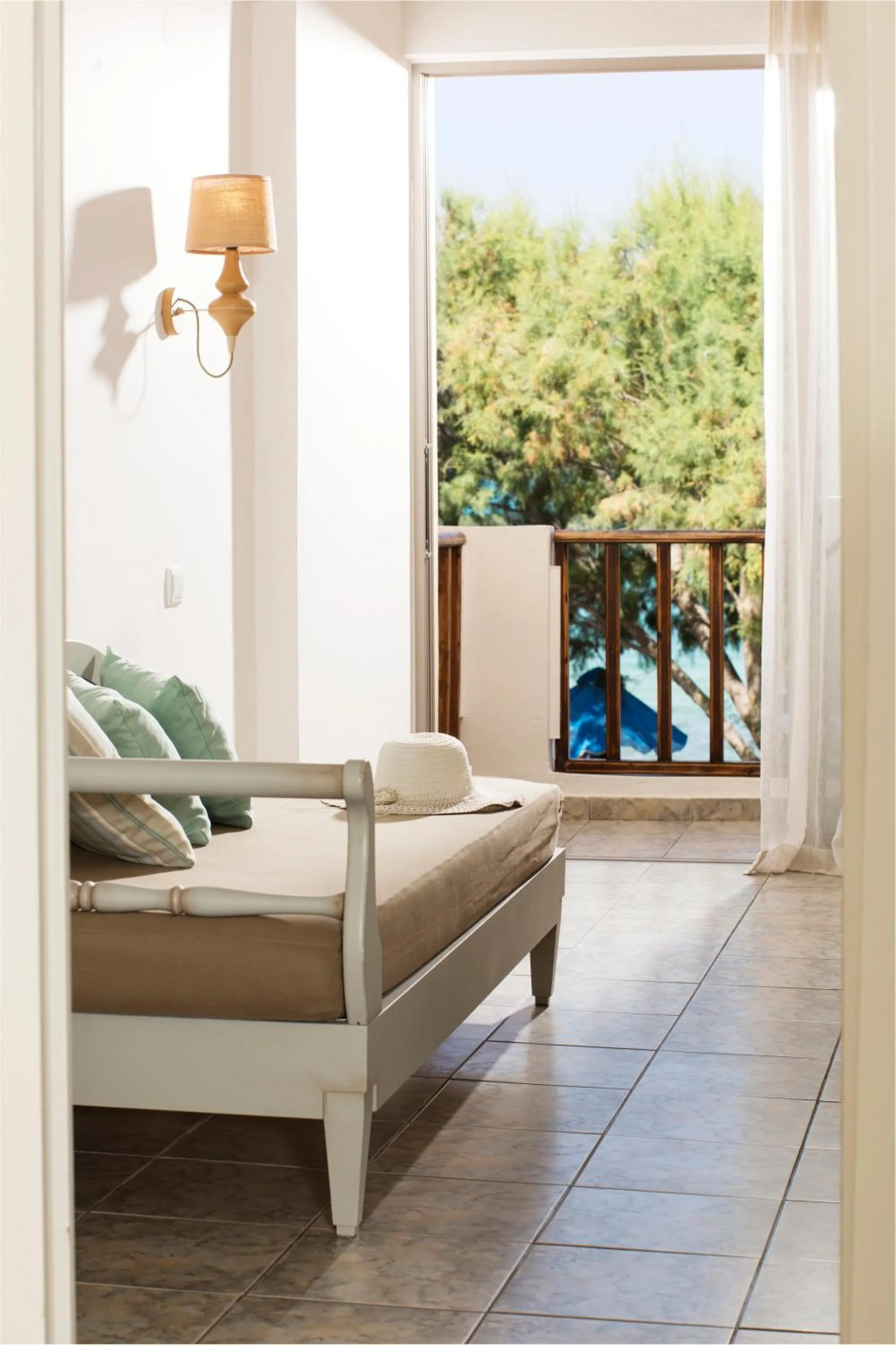 Decorative detail in Almyrida Resort