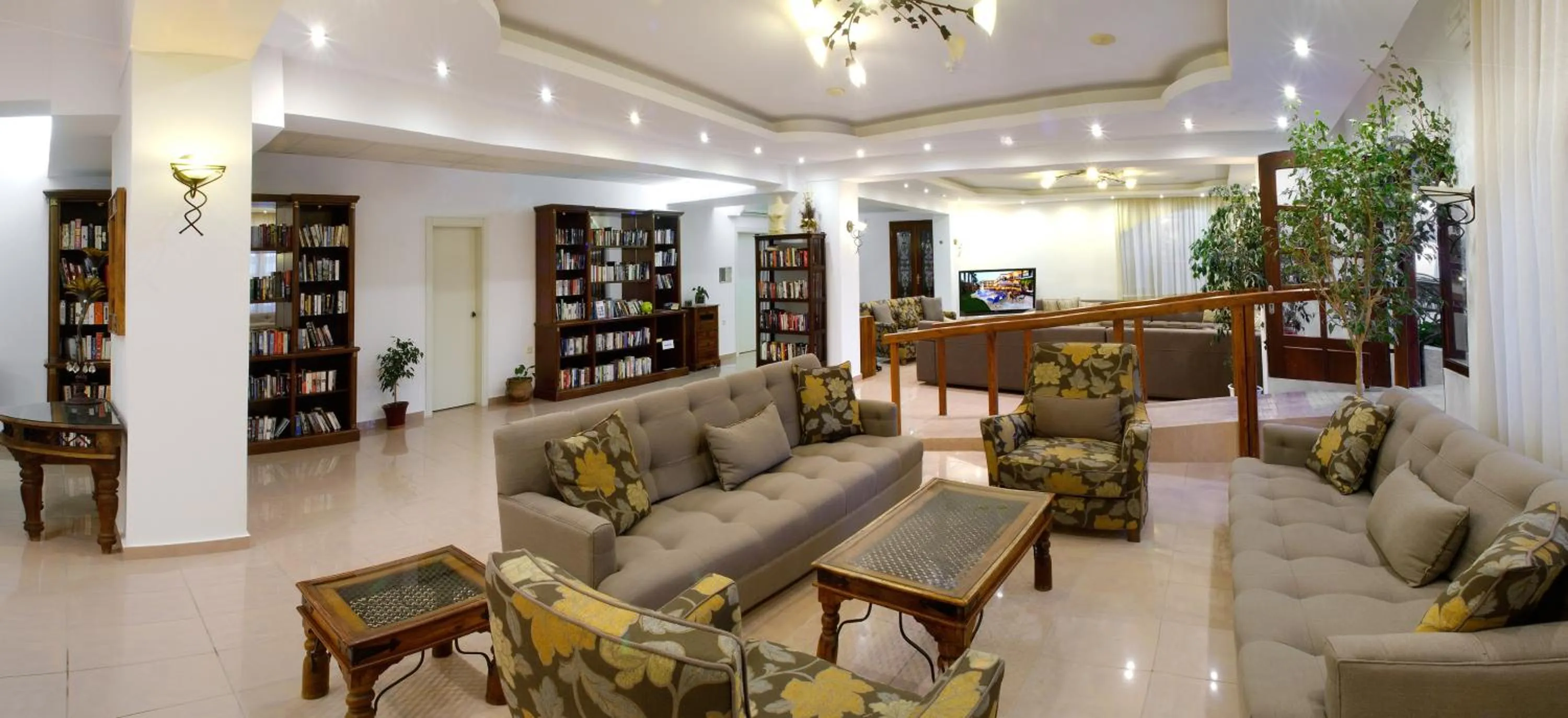 Lobby or reception in Almyrida Resort