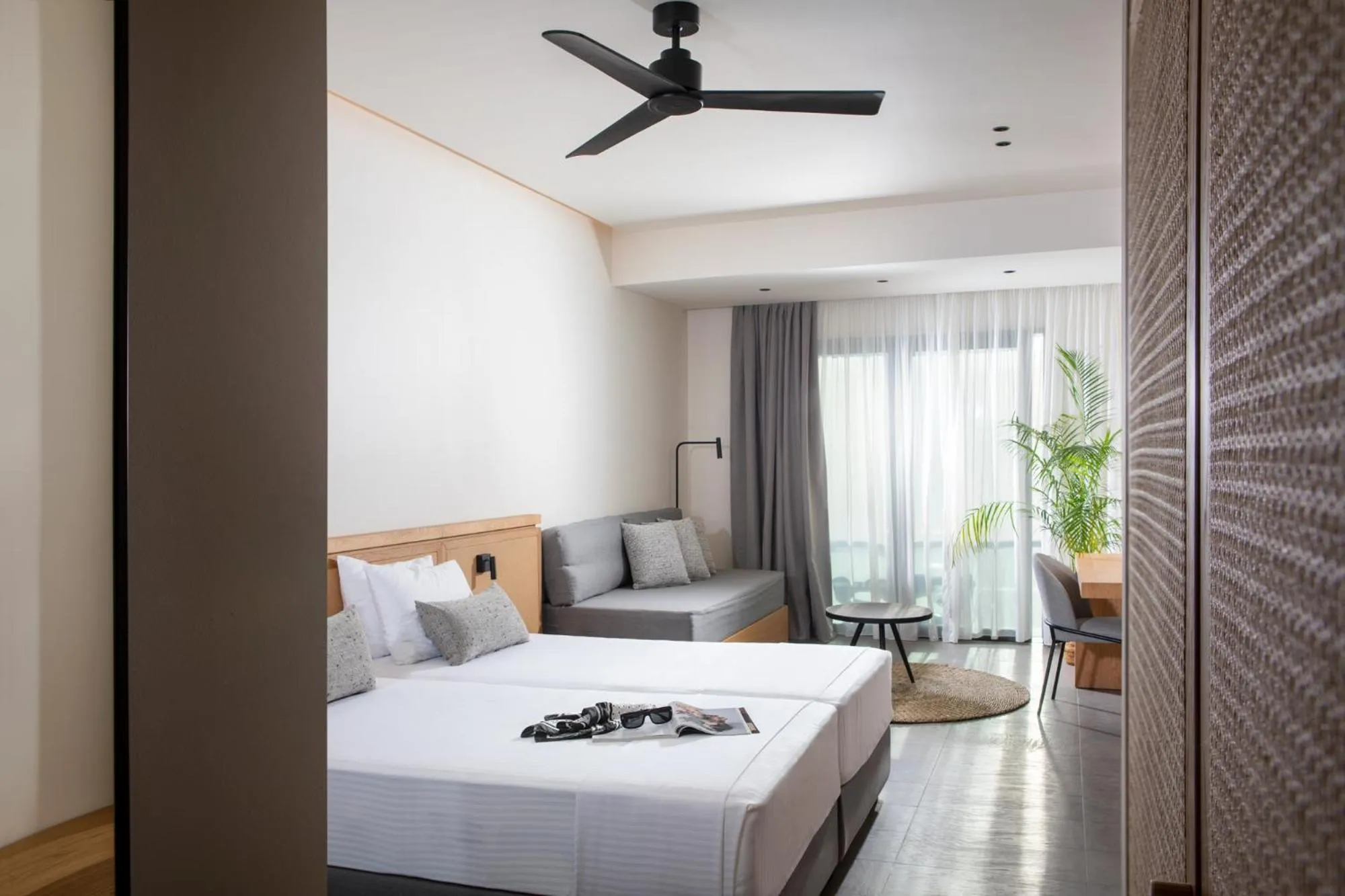 Photo of the whole room, Bed in Almyrida Resort