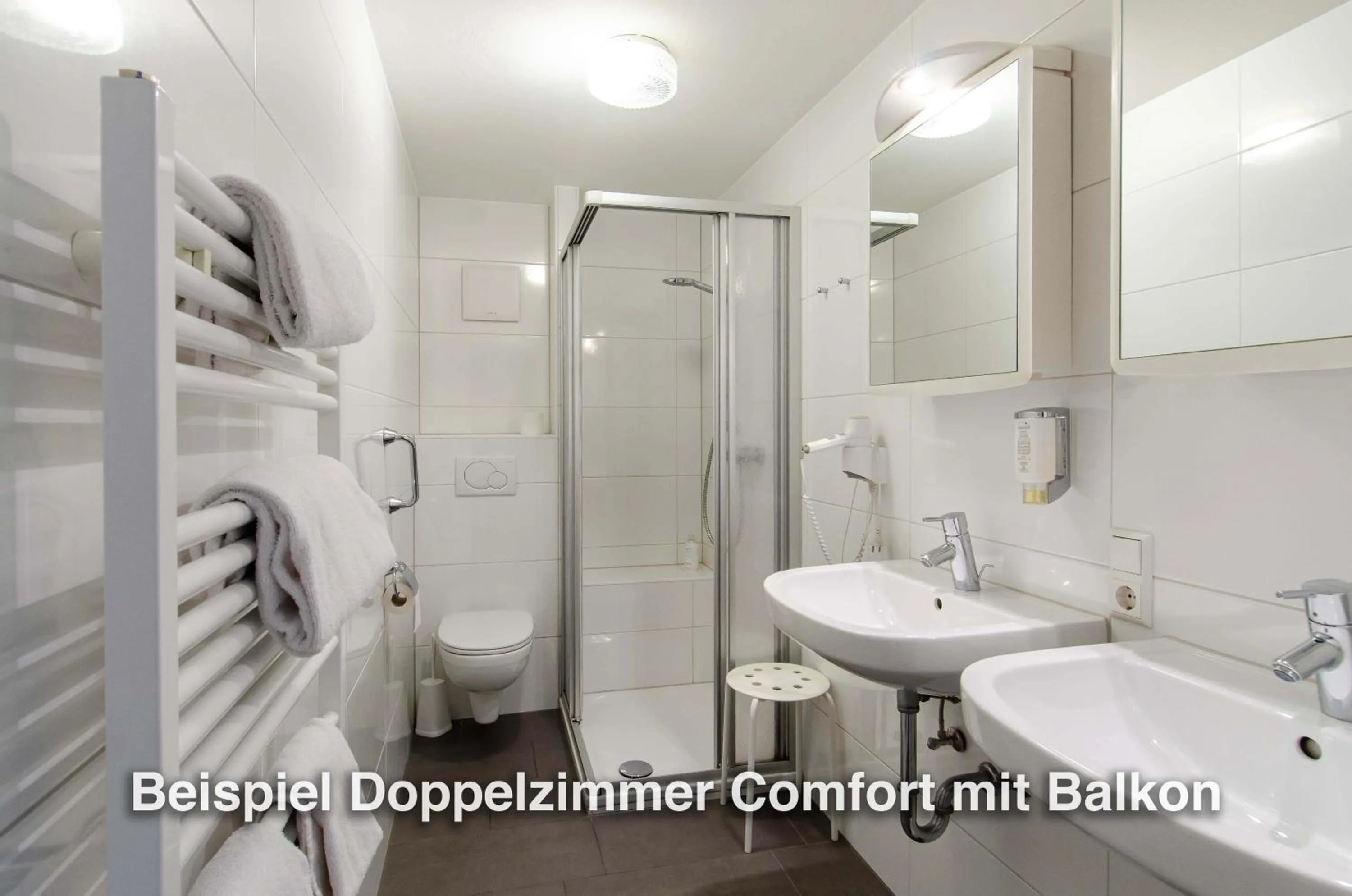 Bathroom in Kurgarten-Hotel
