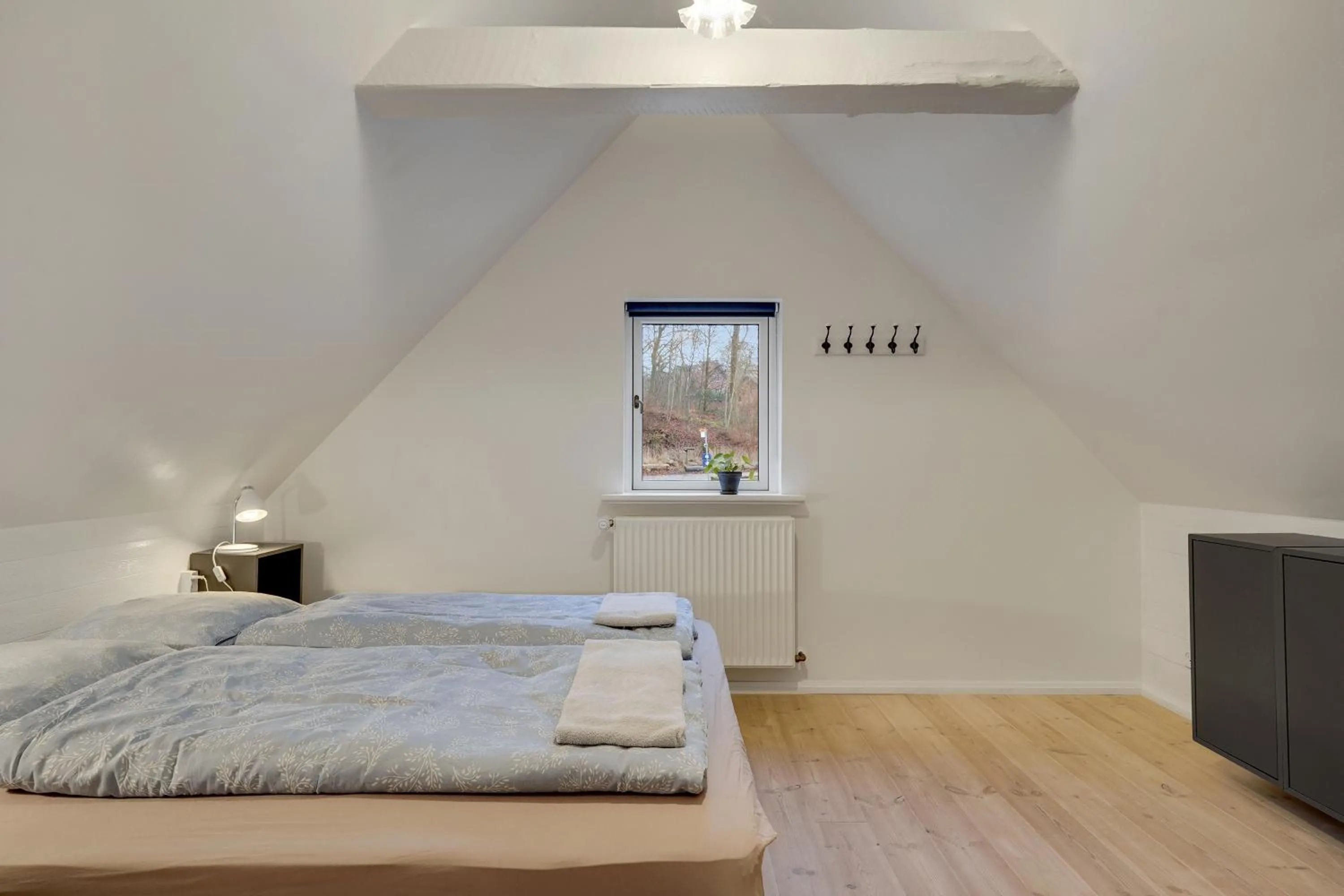 Bedroom, Bed in Hørhavegården B&B