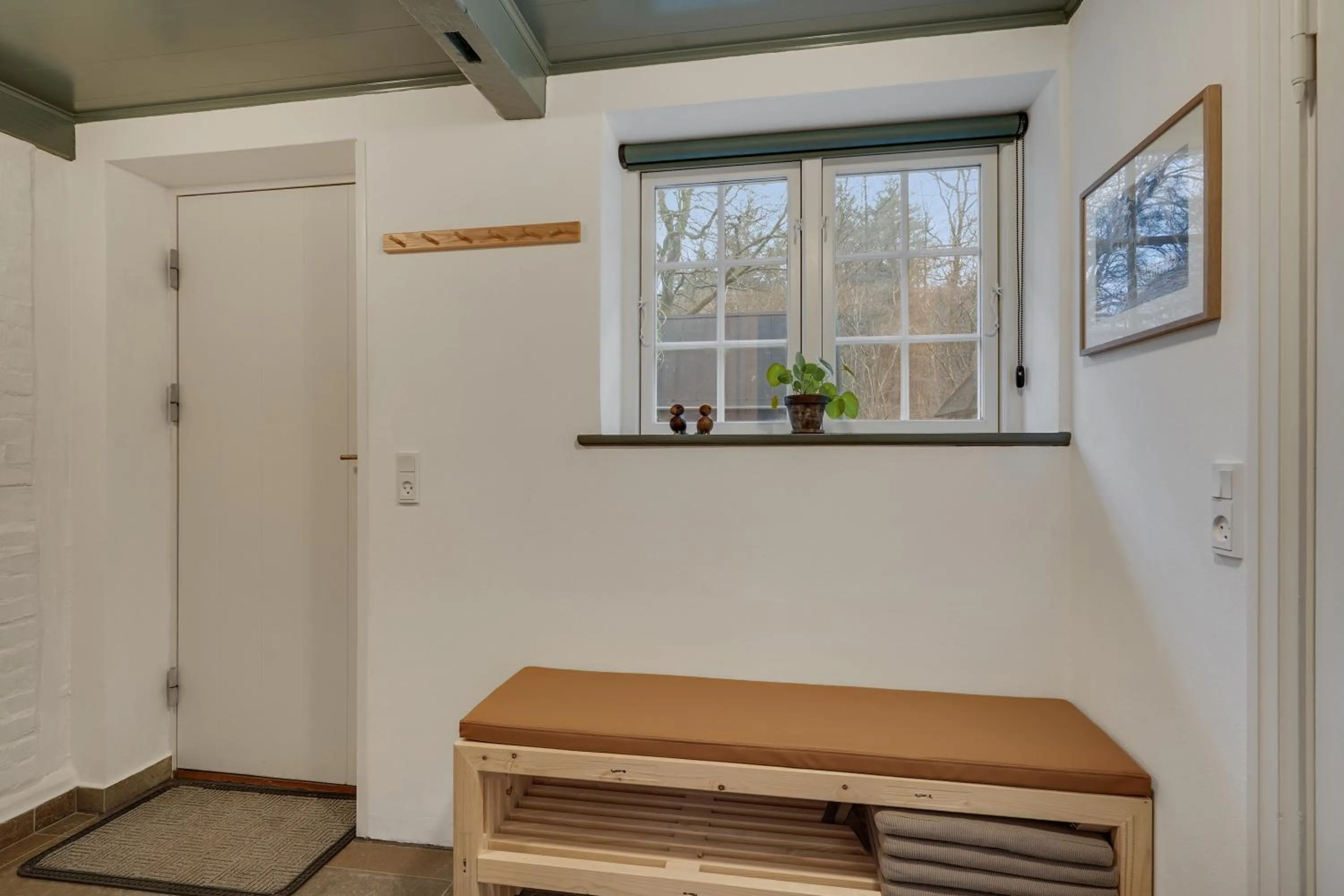 Facade/entrance in Hørhavegården B&B