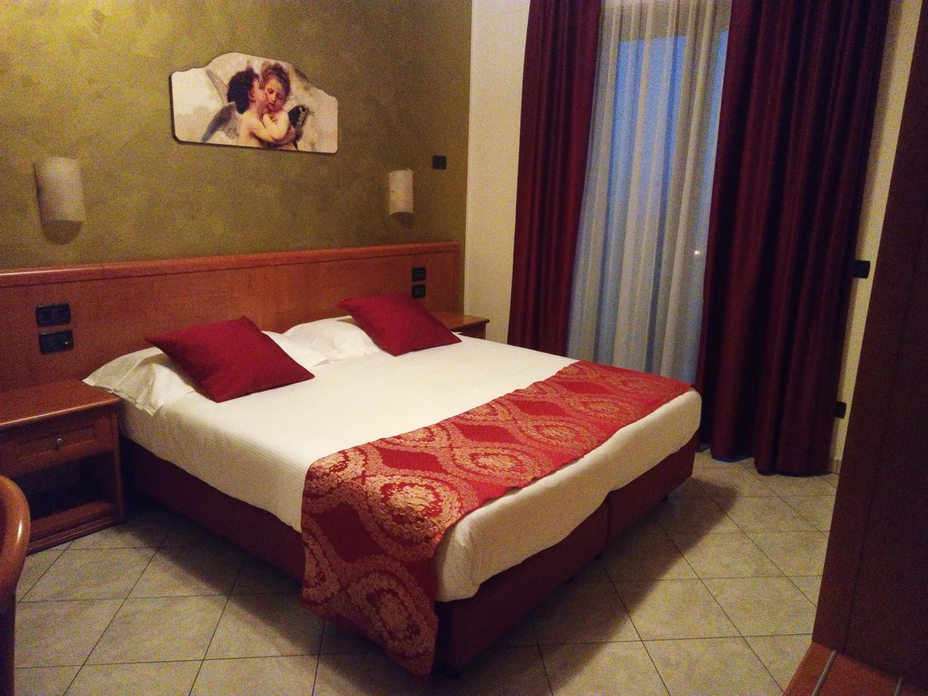 Bed in Hotel Residence Eden