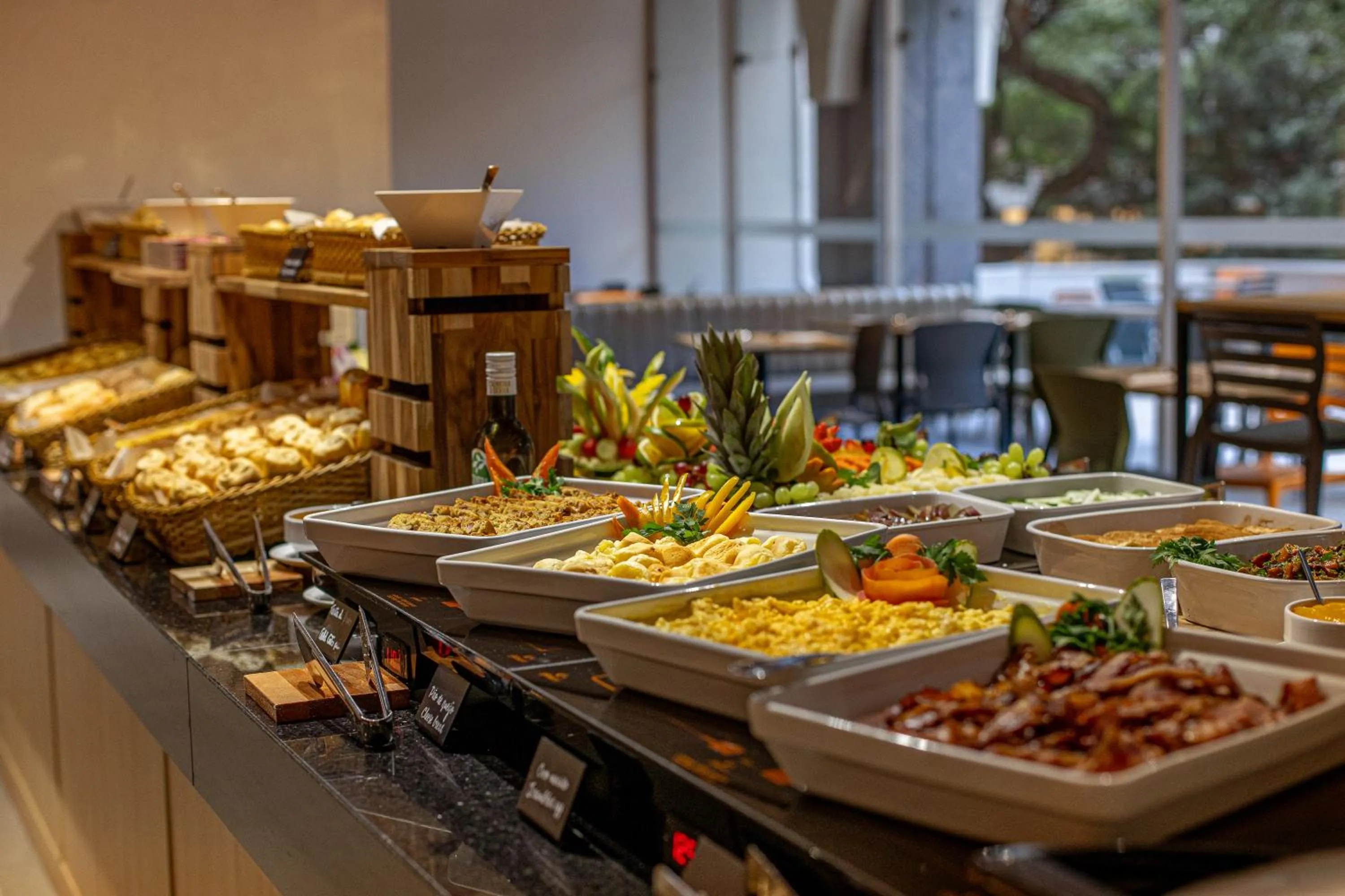 Buffet breakfast in Sooz Hotel Collection
