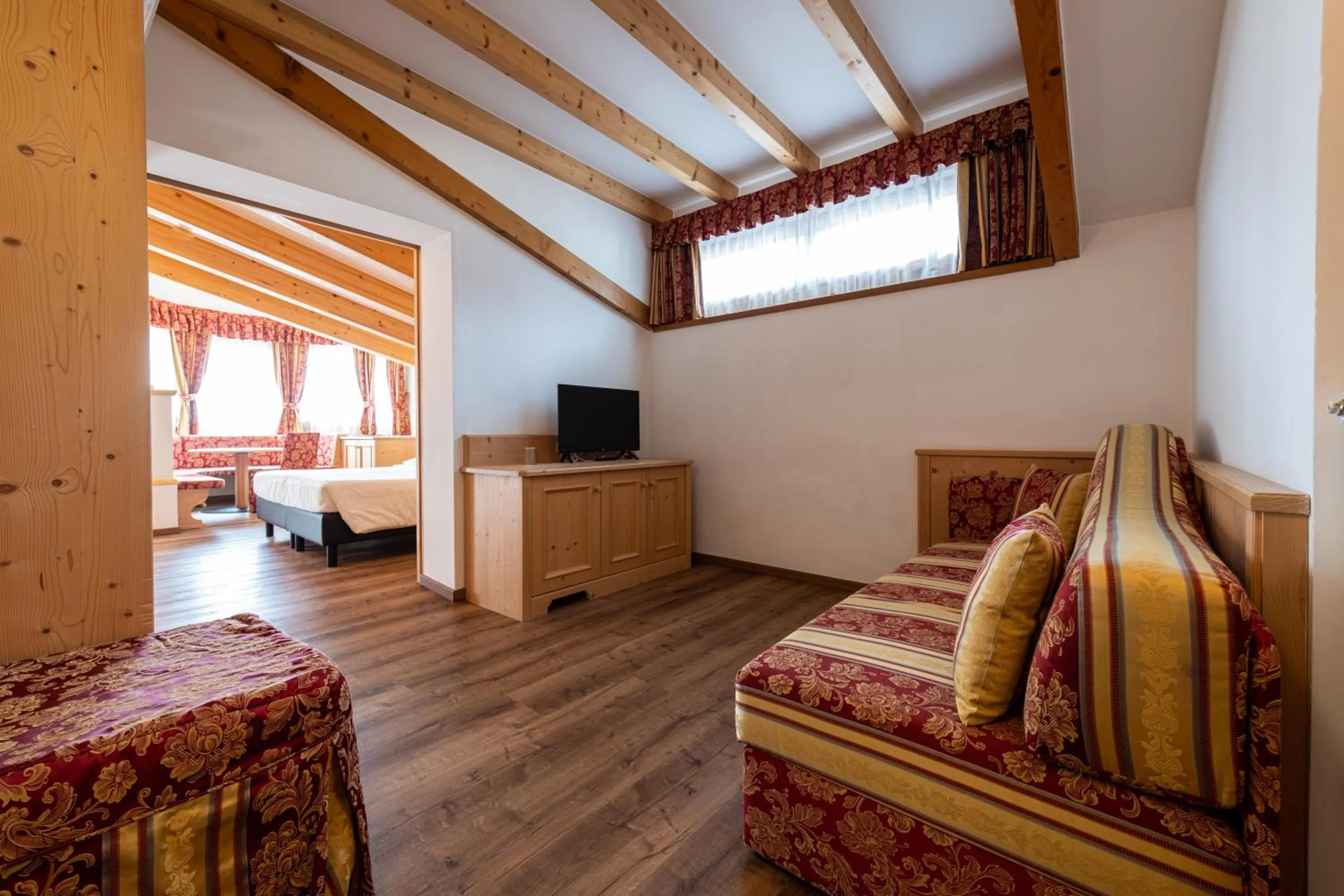 Bed in Hotel Cristina