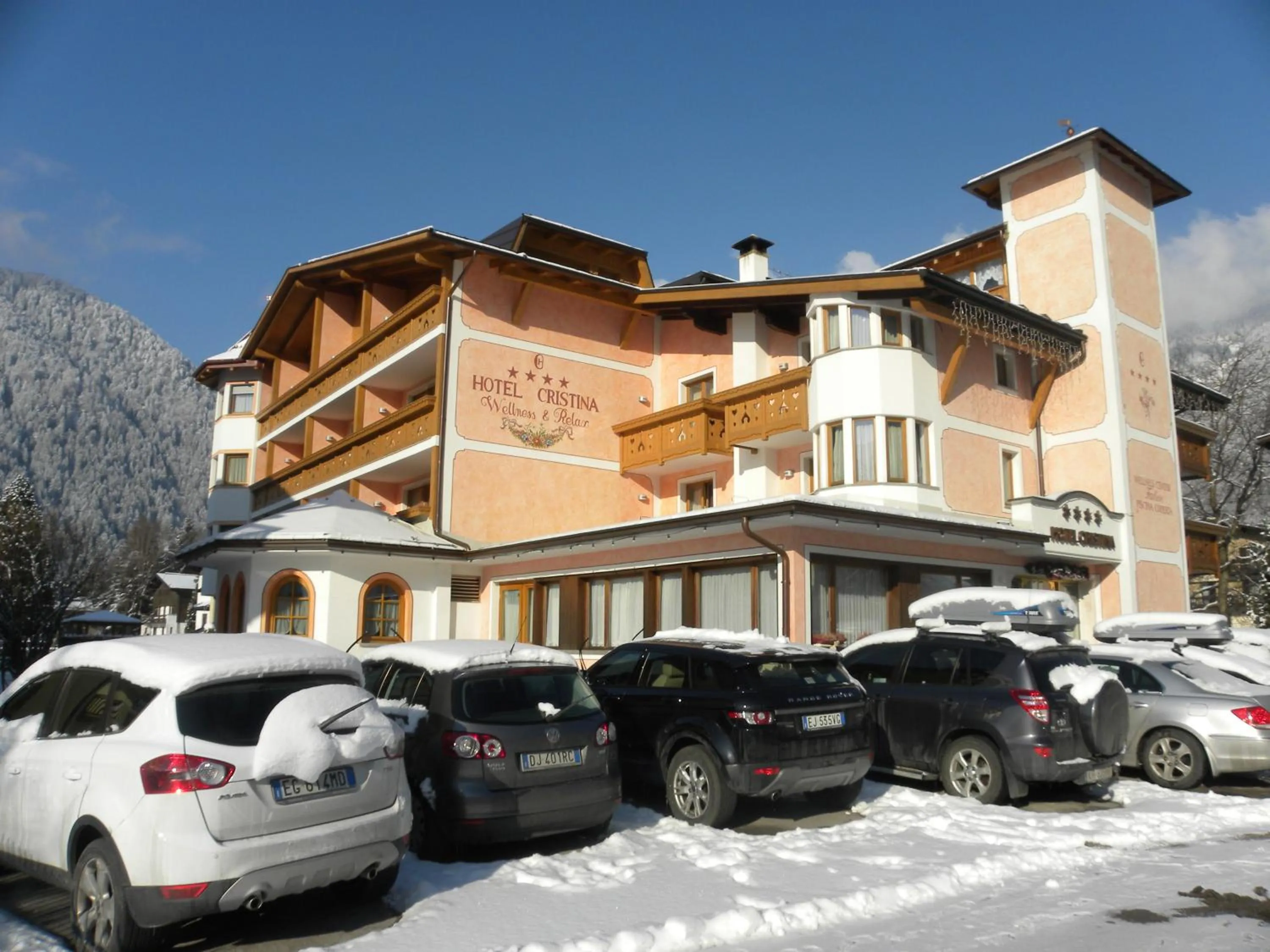 Decorative detail in Hotel Cristina