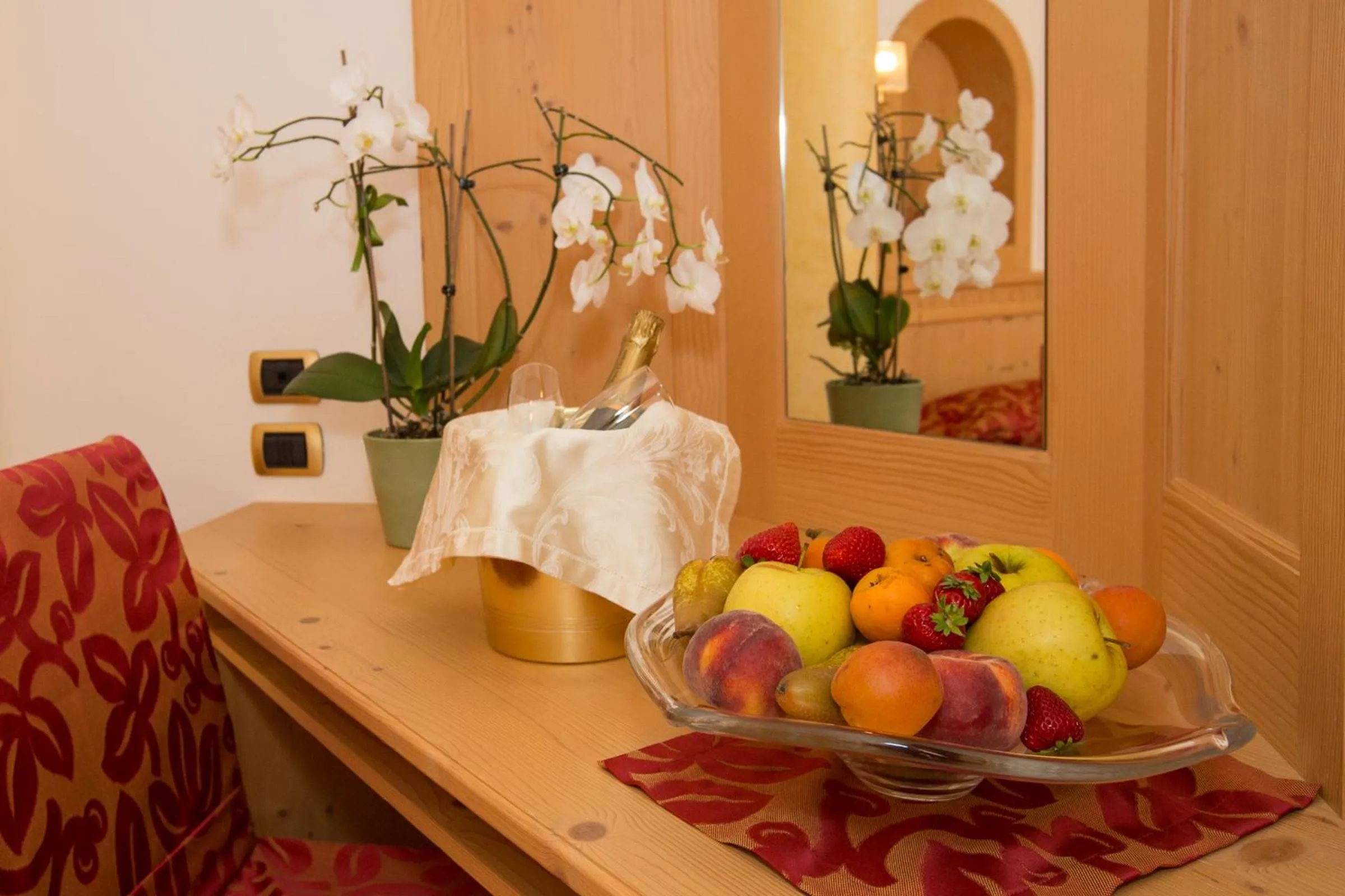 Decorative detail in Hotel Cristina