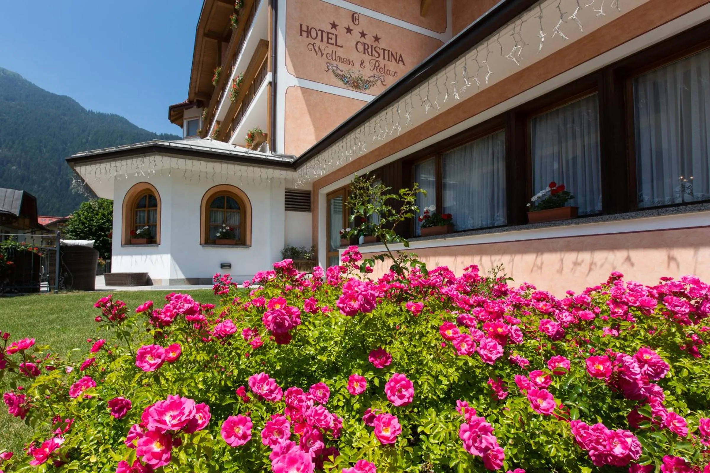 Garden in Hotel Cristina