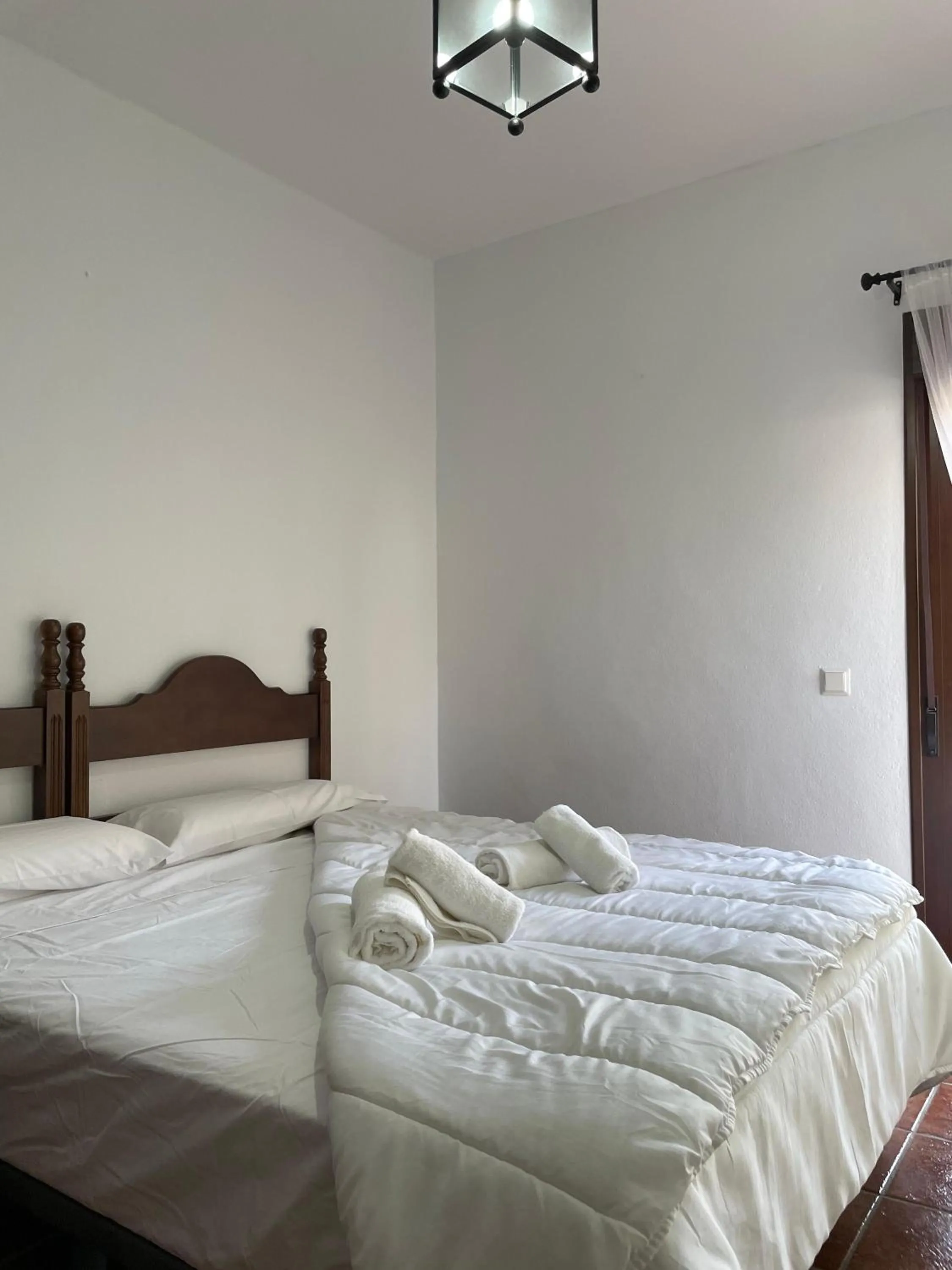 Bed in Hotel Restaurante Atalaya