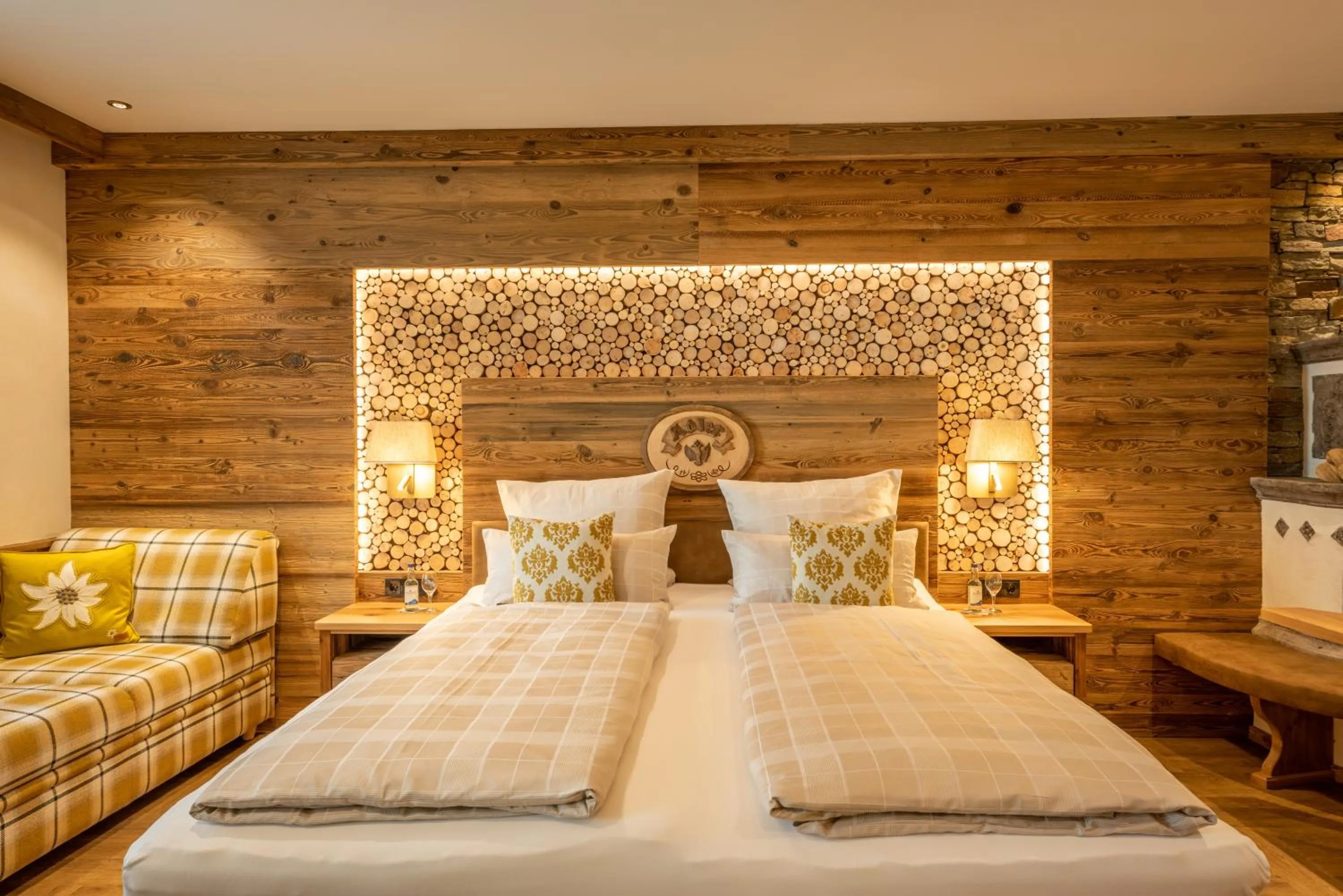 Bed in Wellness-Hotel ADLER