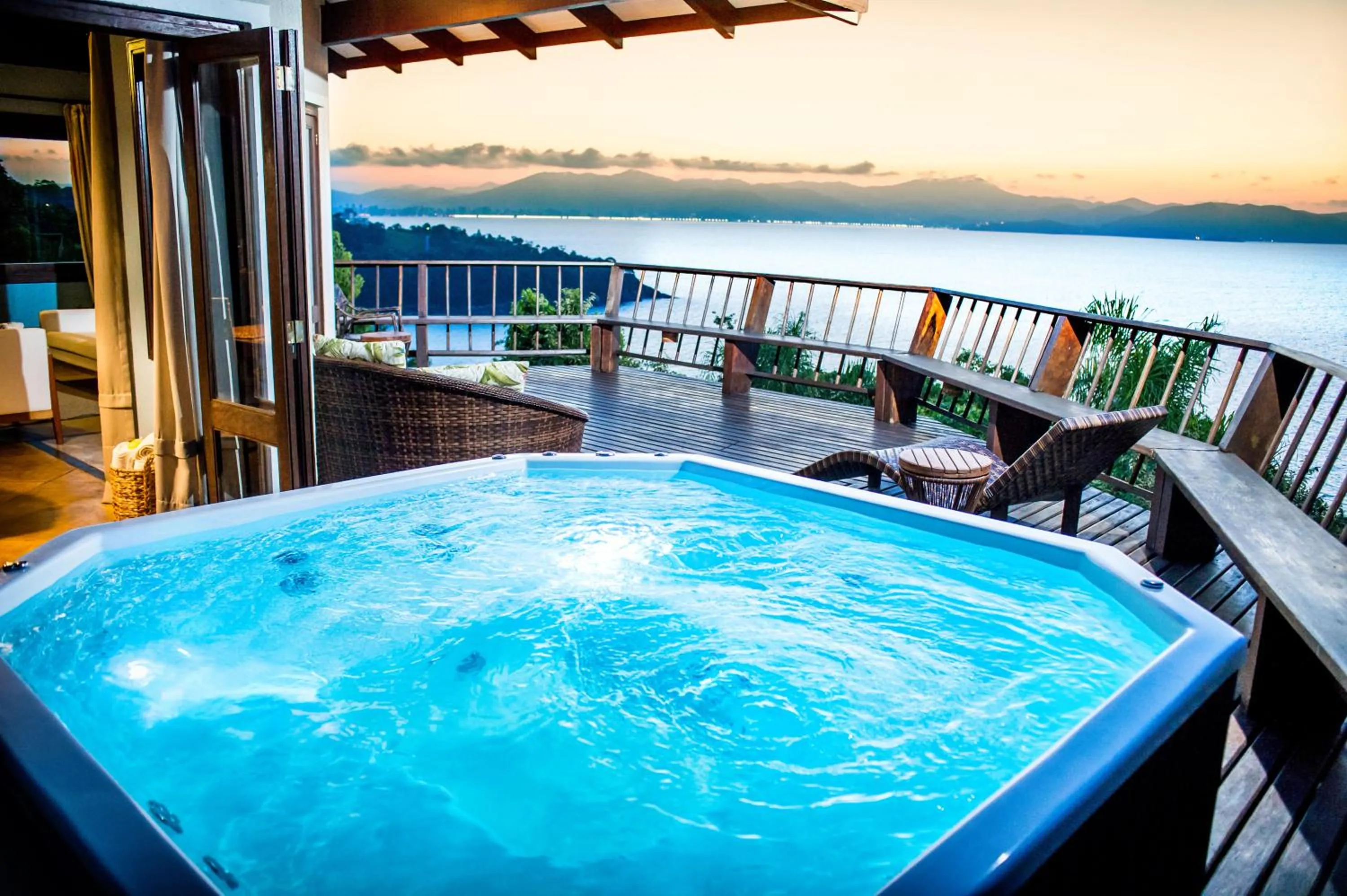 Sunset in Resort Refúgio do Estaleiro