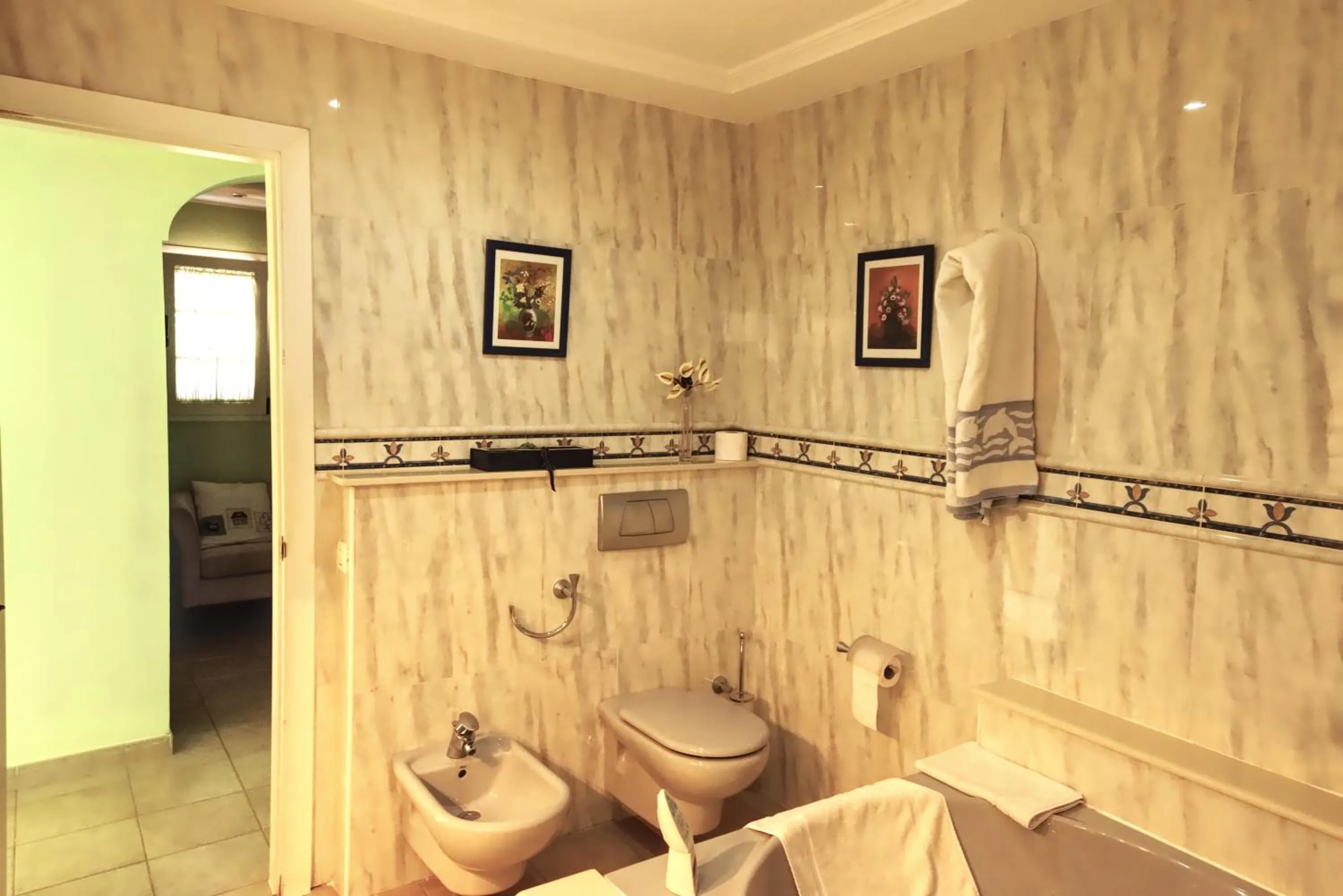 Decorative detail in Hotel La Colina