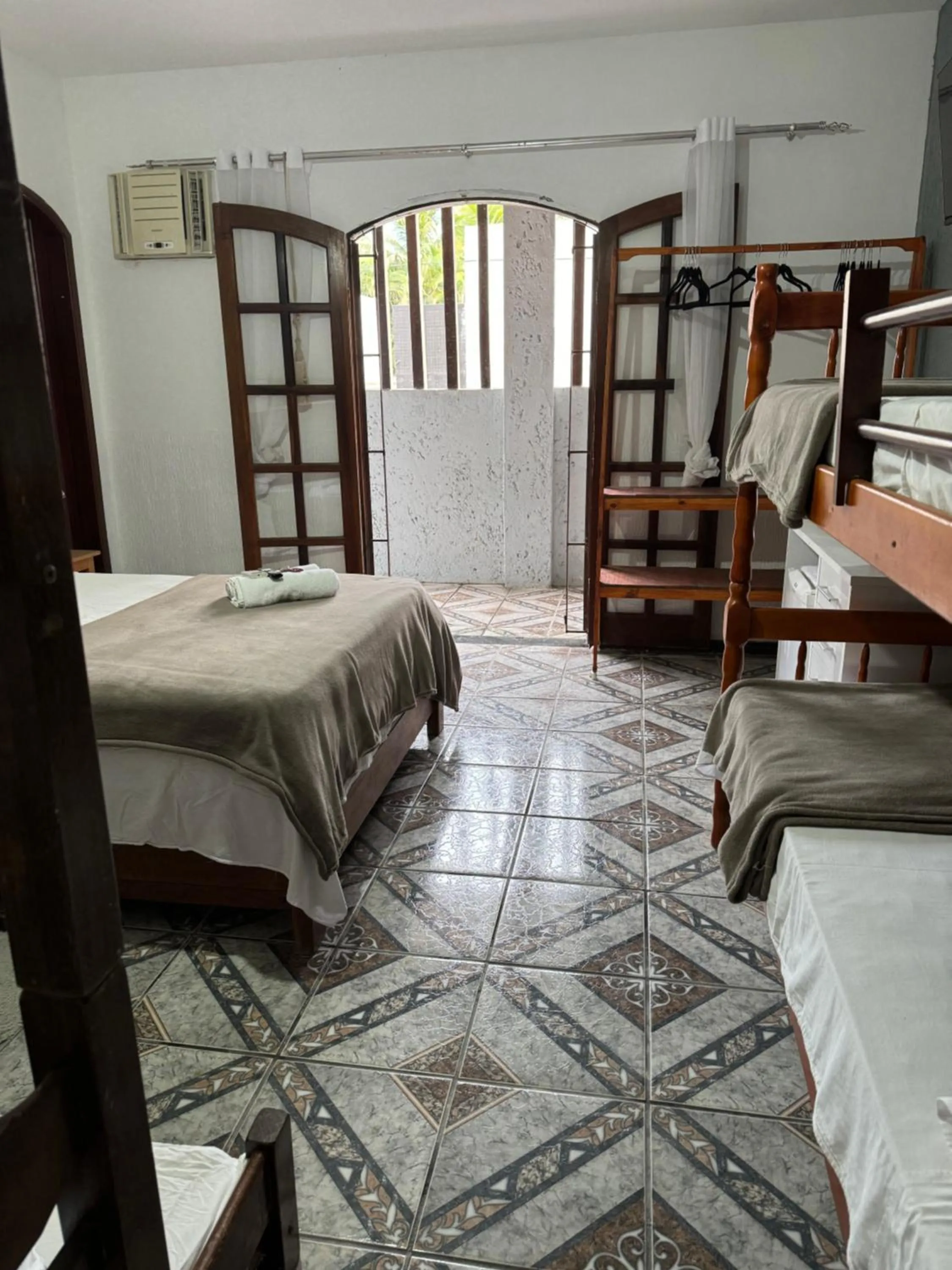 Bed in Pousada Sereia de Geriba