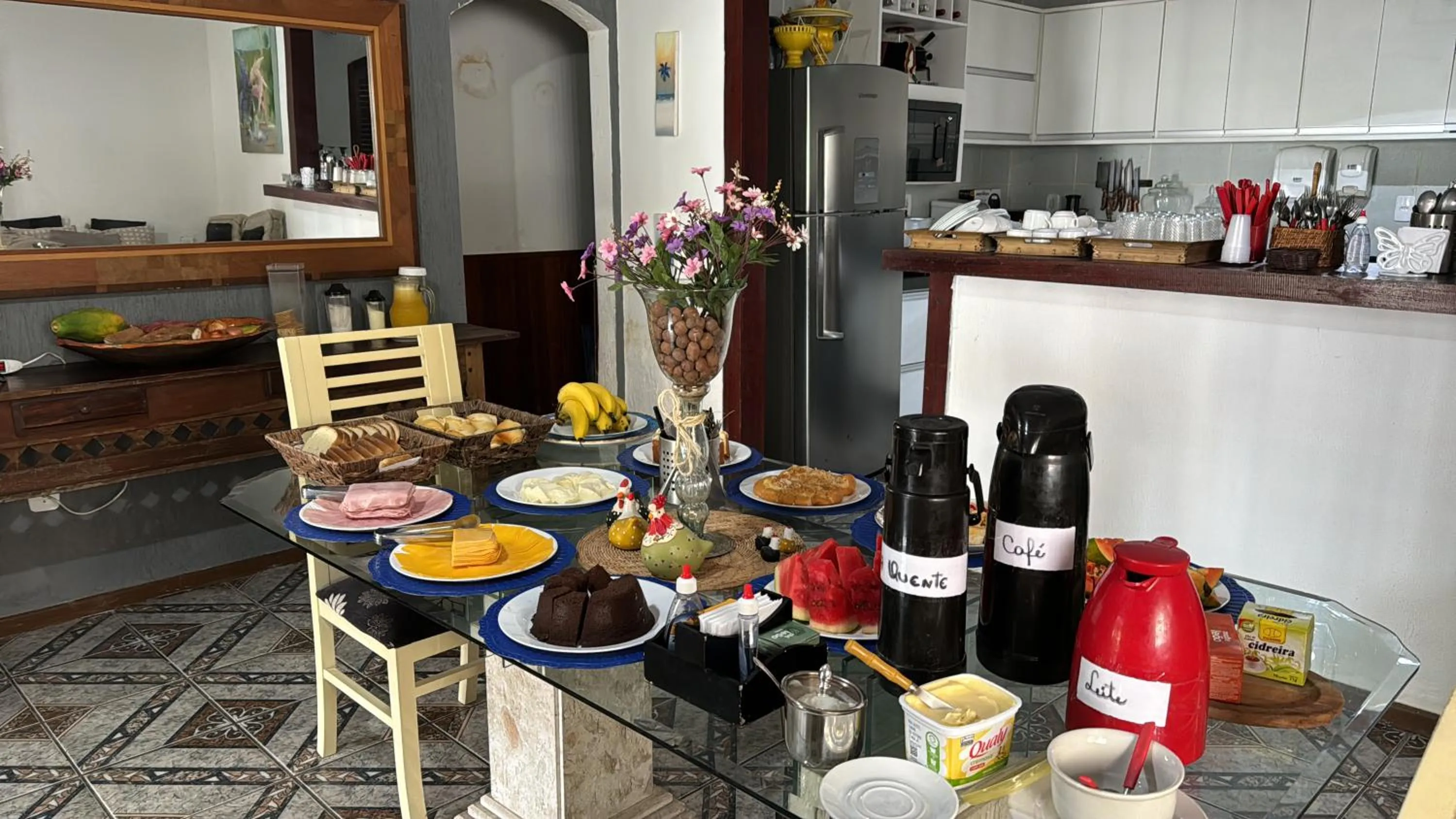 Breakfast in Pousada Sereia de Geriba