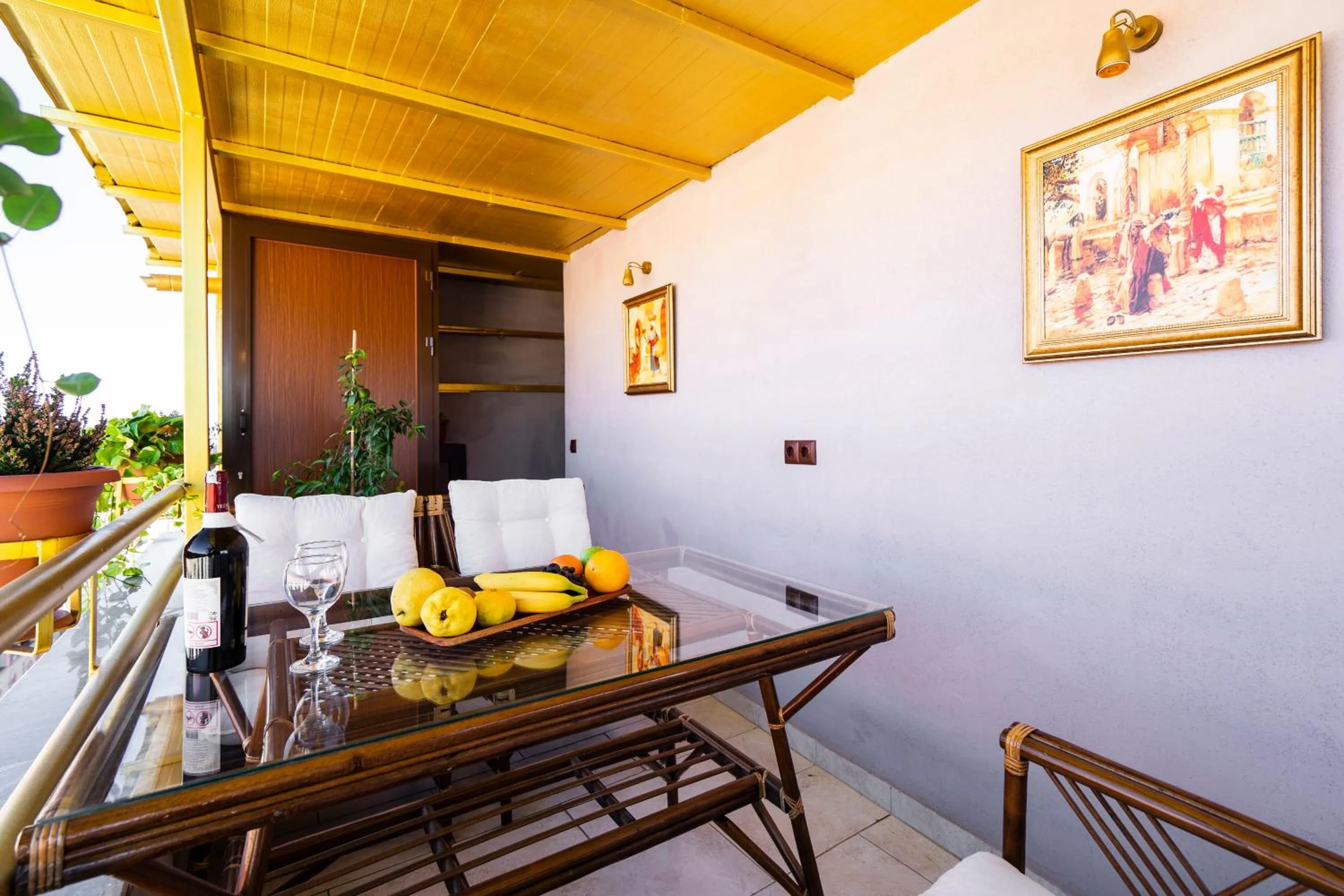 Balcony/Terrace in The First Ottoman Suites