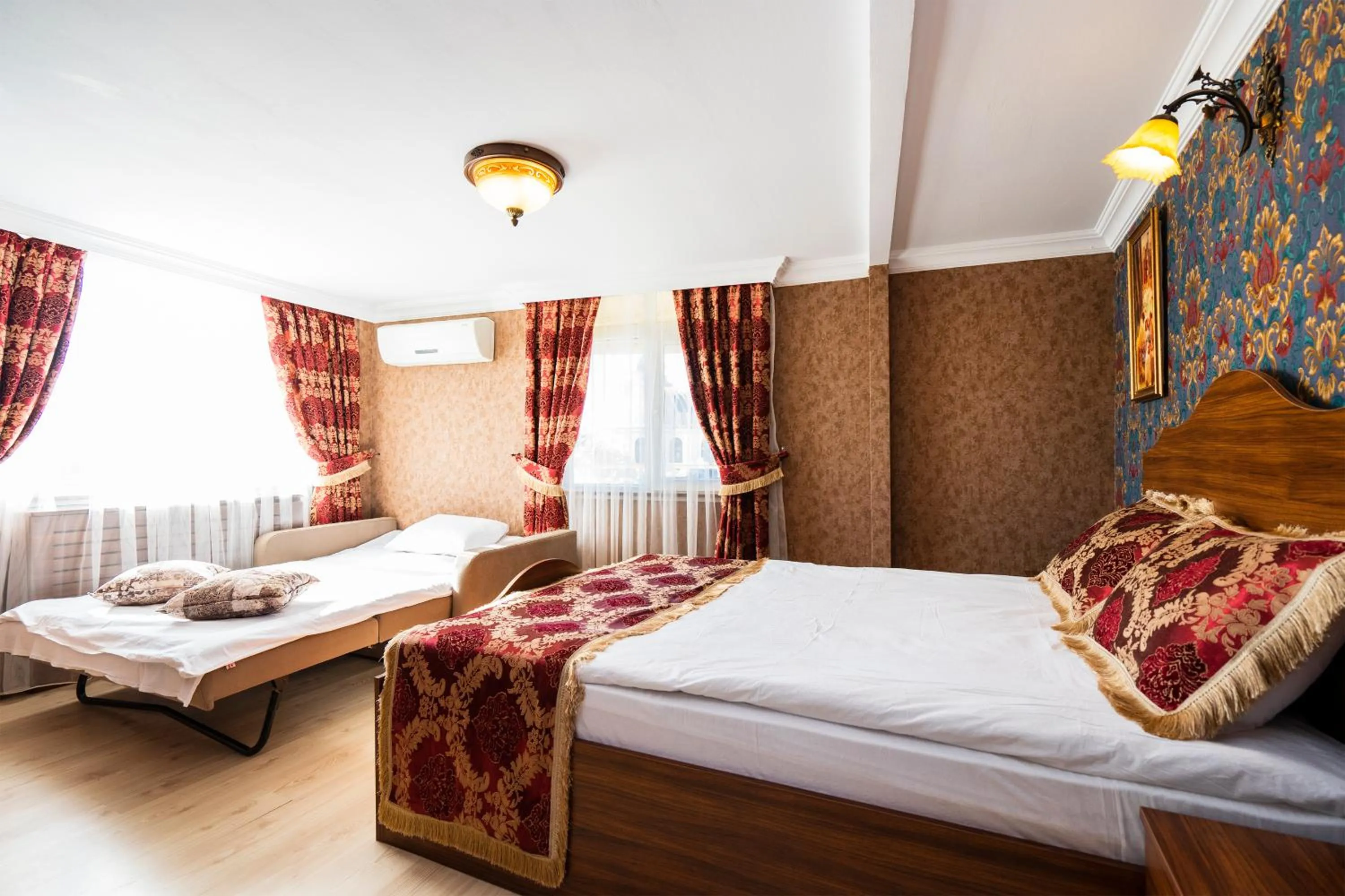 Bedroom, Bed in The First Ottoman Suites