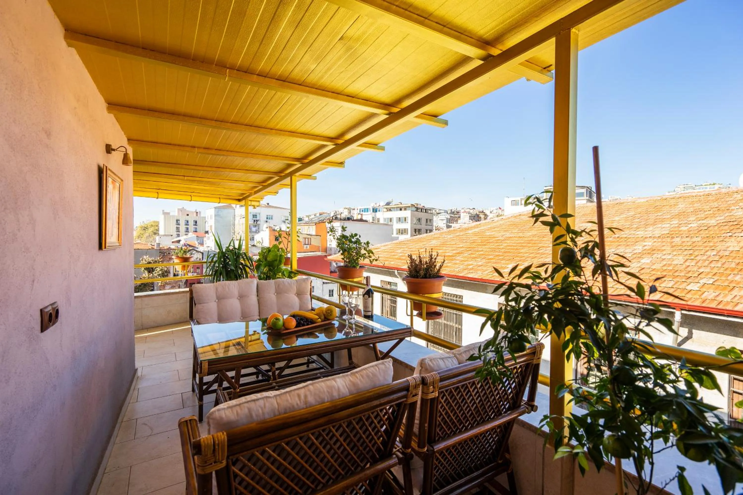 Balcony/Terrace in The First Ottoman Suites