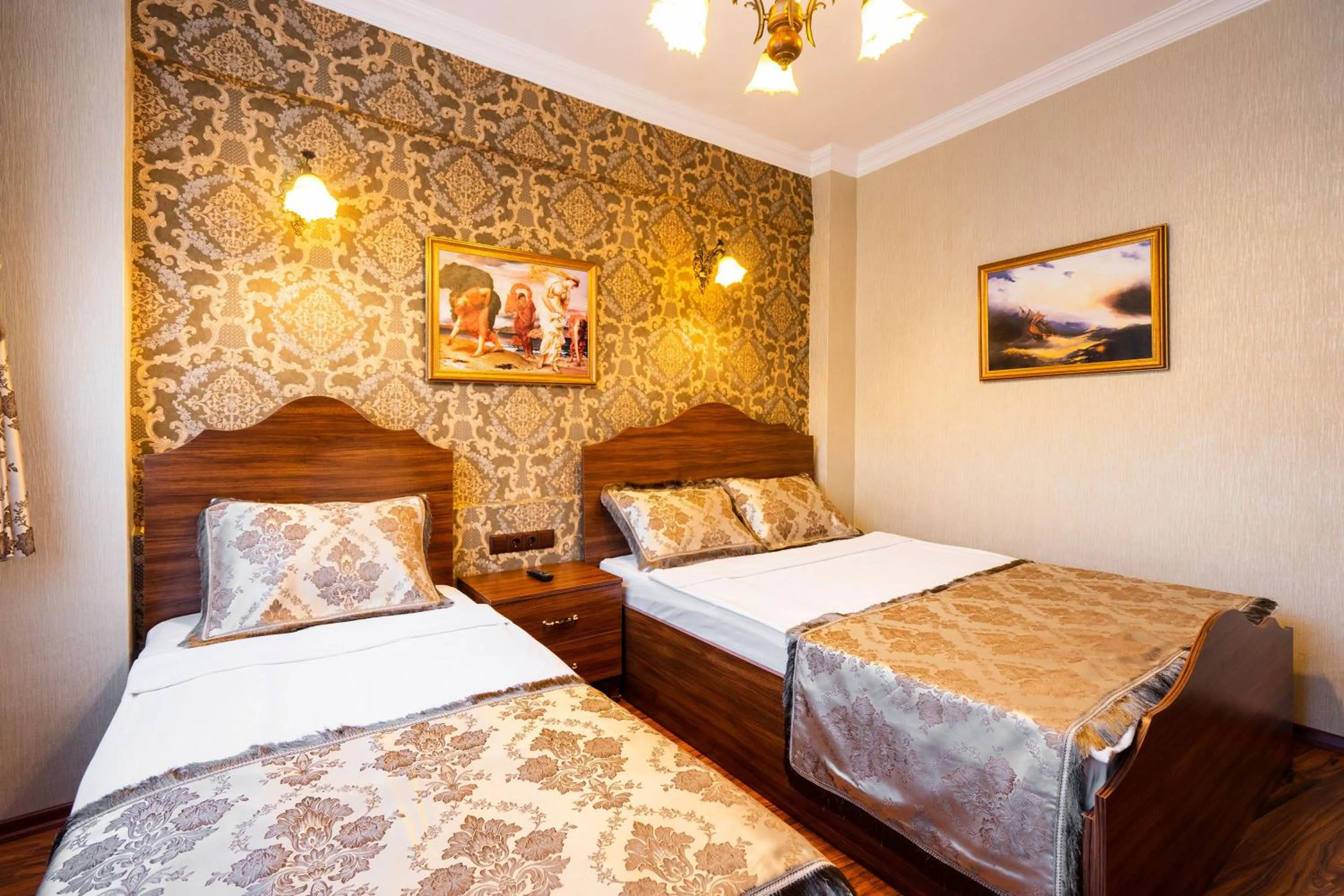 Bedroom, Bed in The First Ottoman Suites