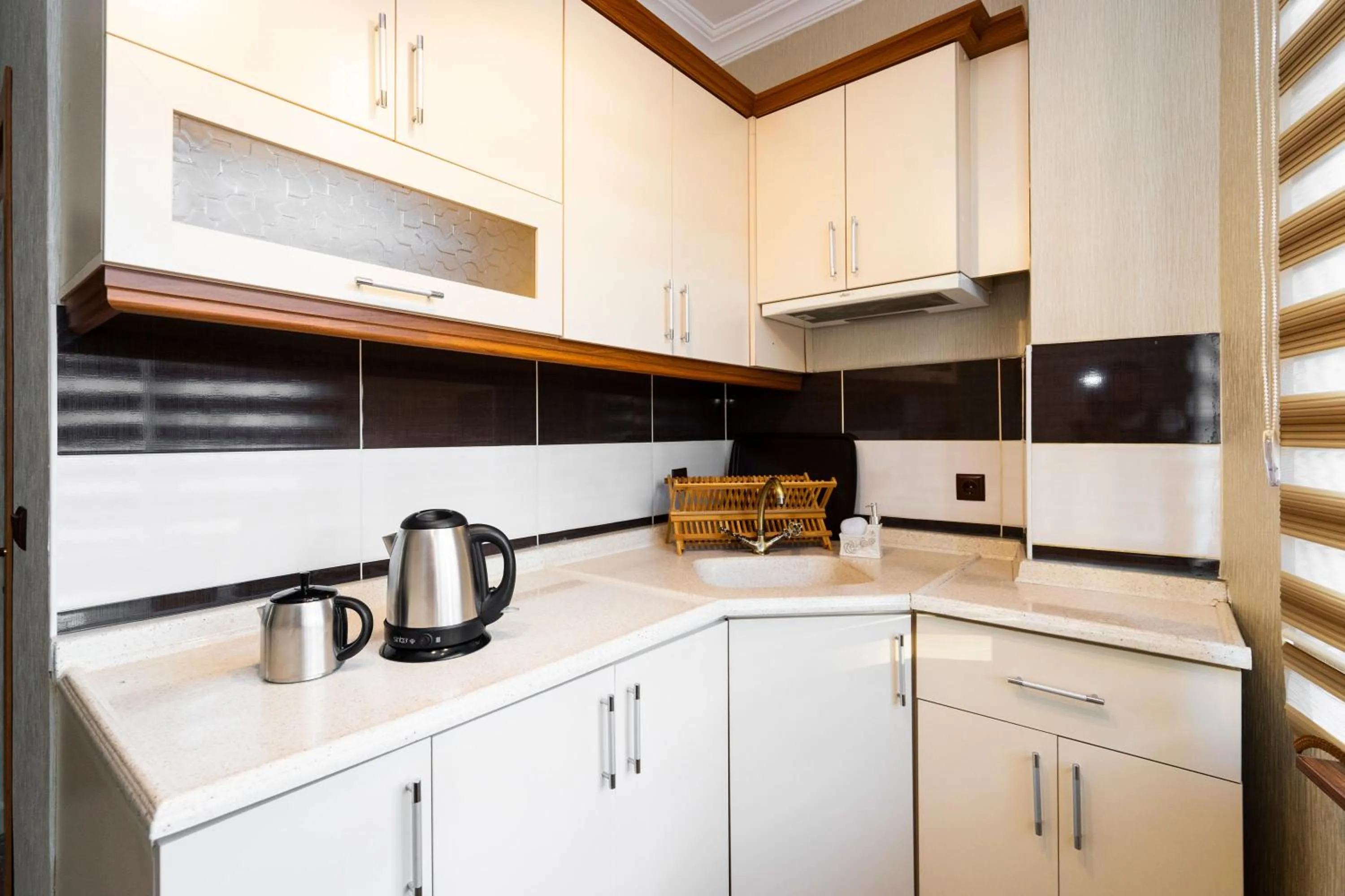 Kitchen or kitchenette in The First Ottoman Suites