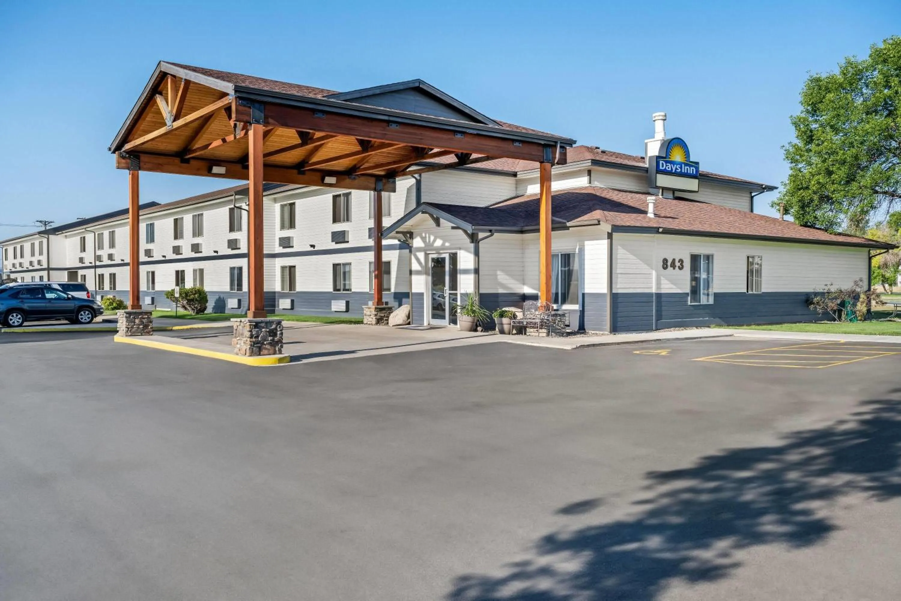 Property building in Days Inn by Wyndham Billings