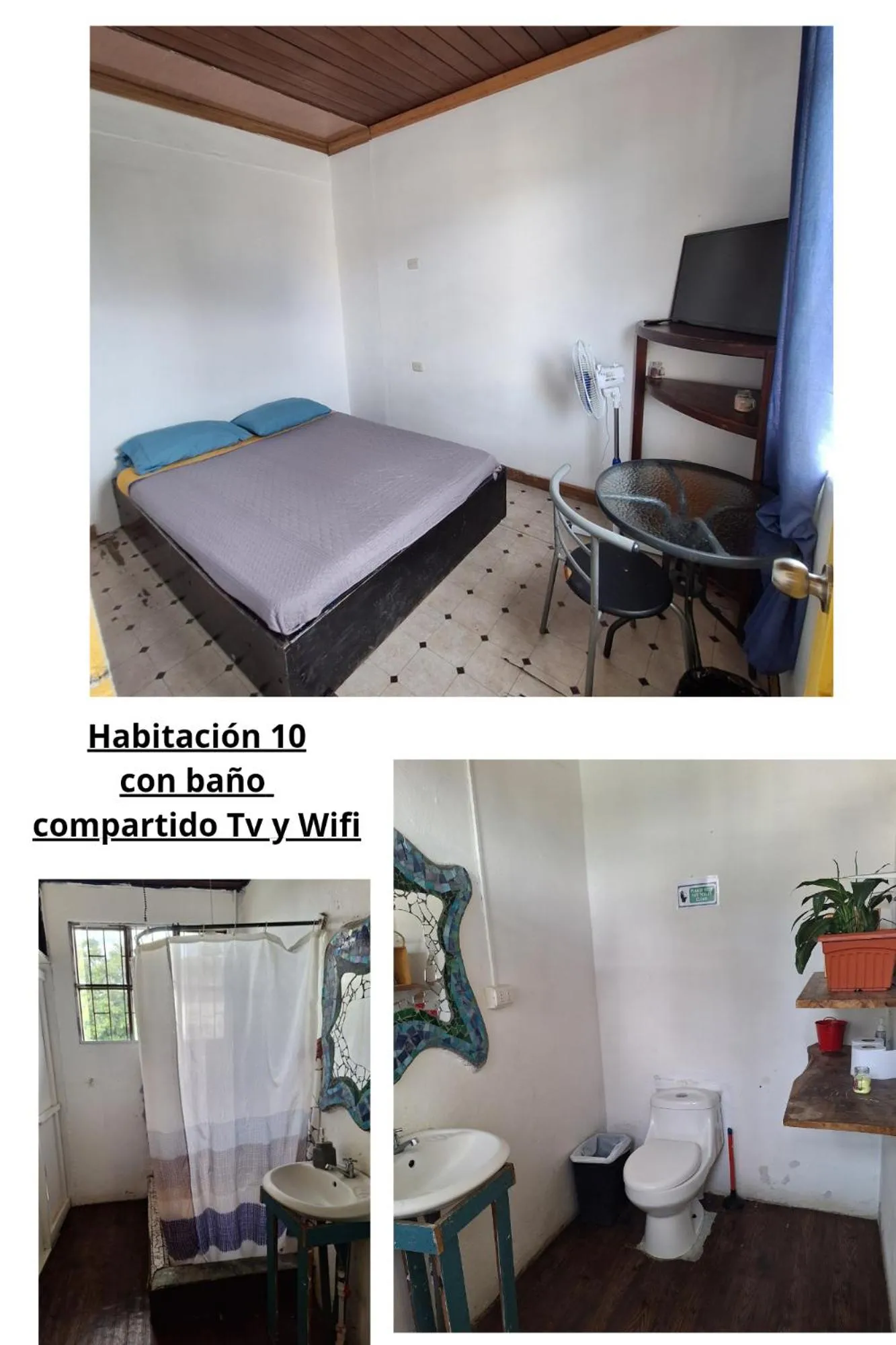 Bed in Hotel Cortez Azul