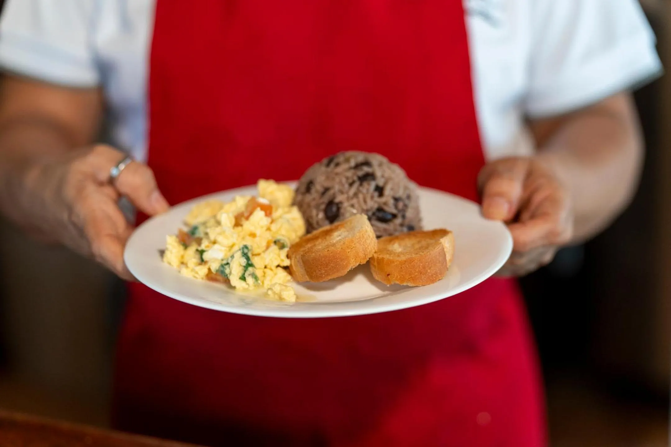 Breakfast in ALAJUELA CITY Hotel & Guest House
