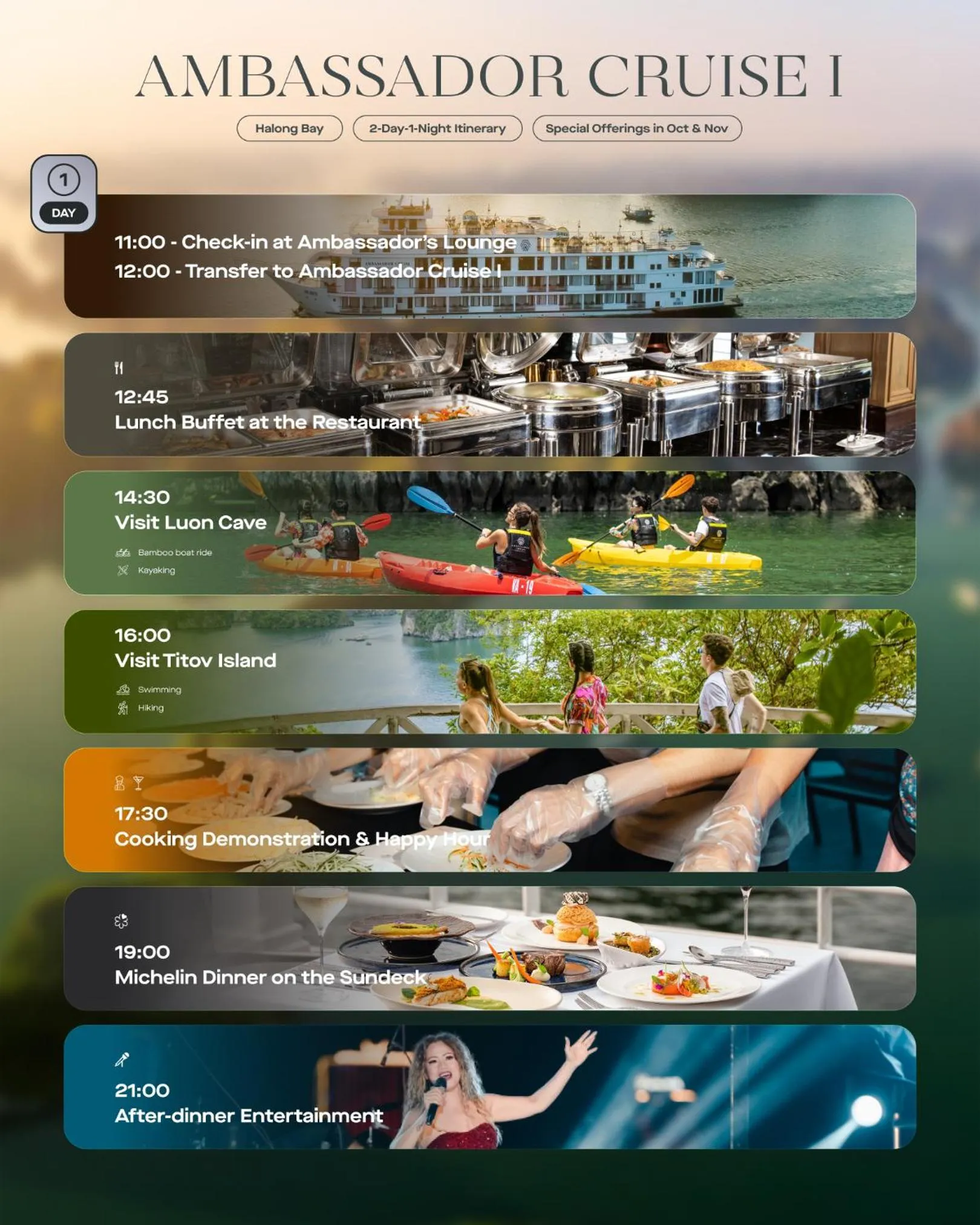 Property building in Ambassador Cruise Halong Bay