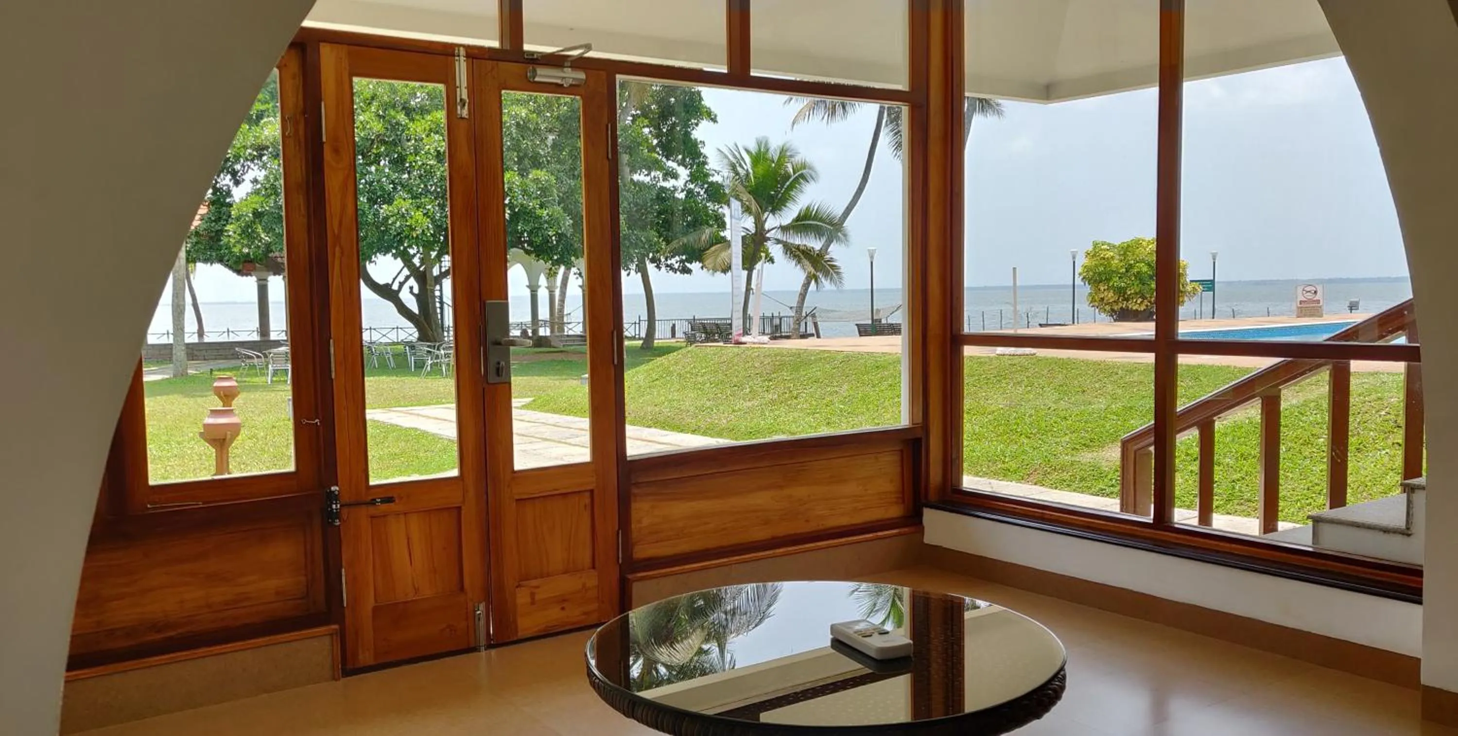 Garden view in Backwater Ripples Kumarakom