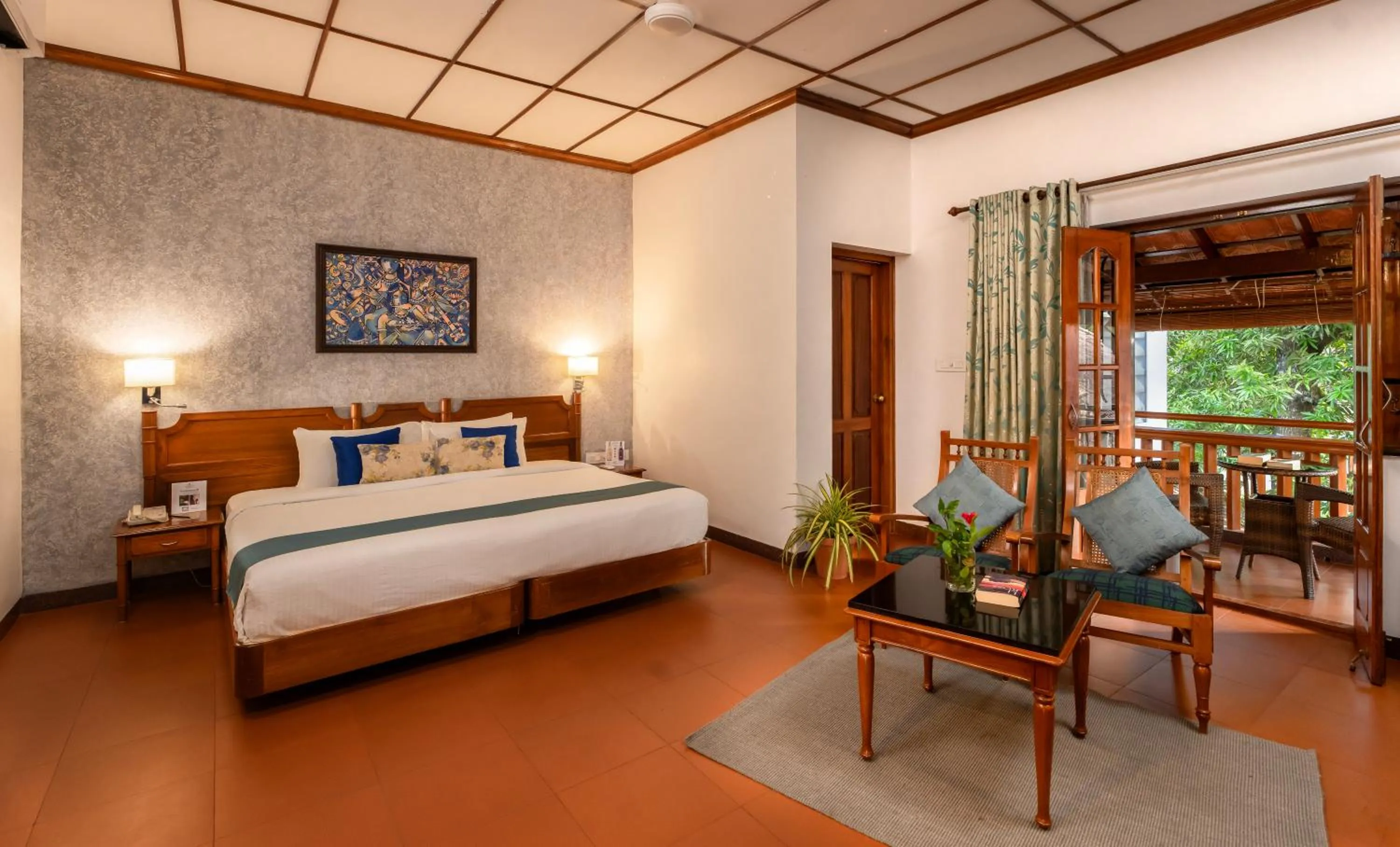 Photo of the whole room, Bed in Backwater Ripples Kumarakom